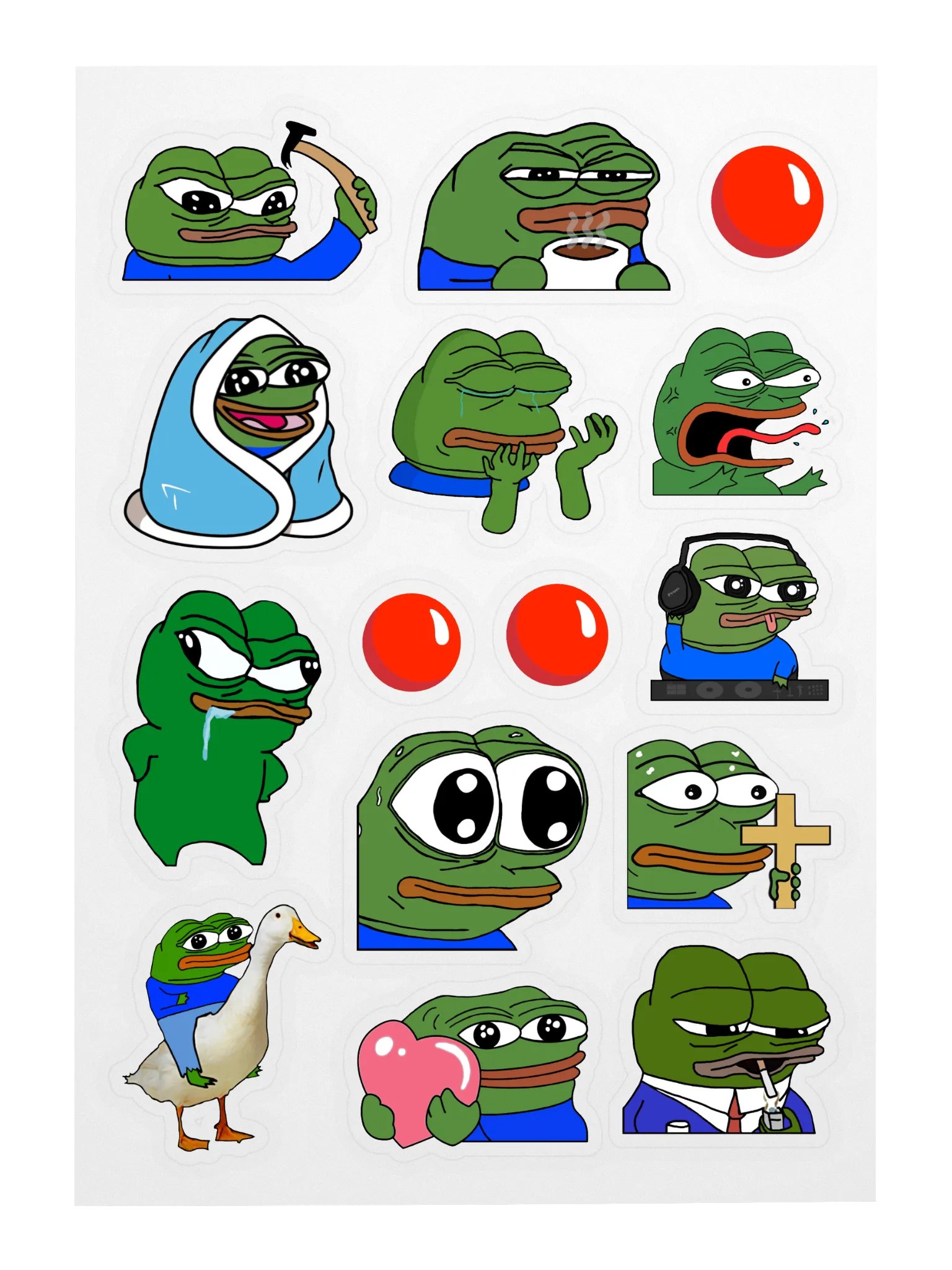 Stickers! - Pepe Pack product image (3)