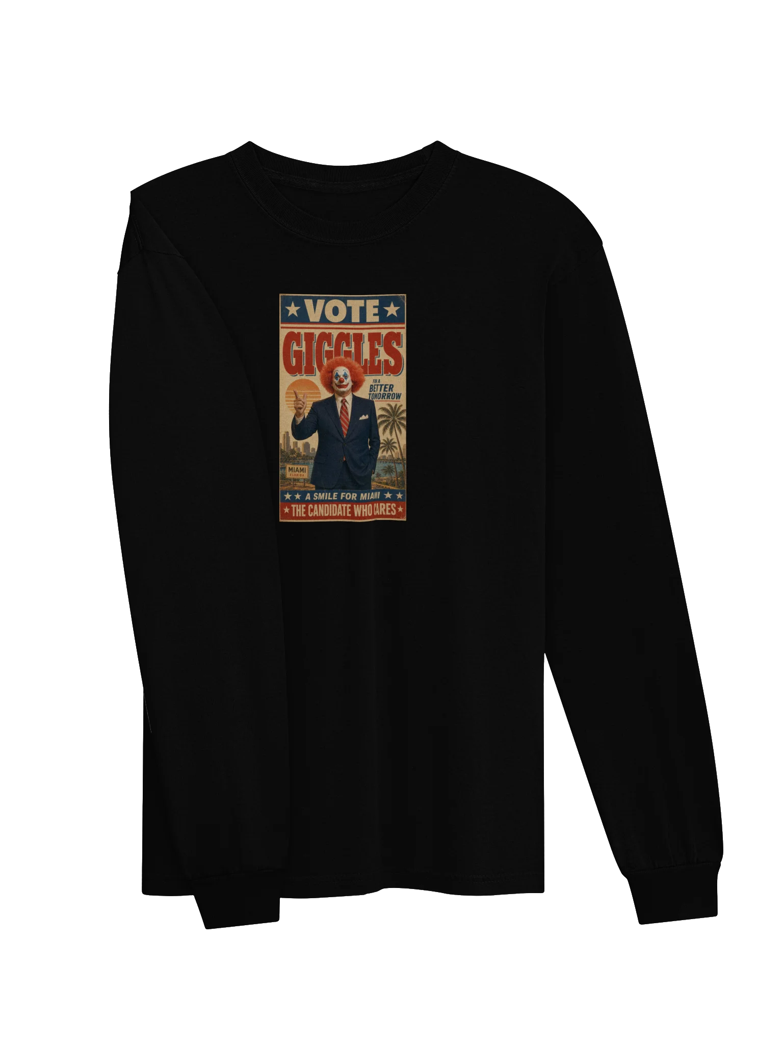 Vote Giggles Long Sleeve T-Shirt product image (11)