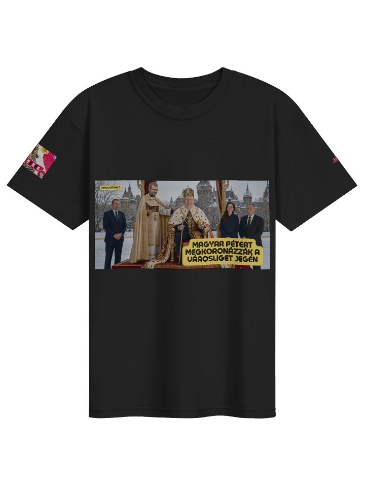 Magyar Péter koronázási póló product image (1)