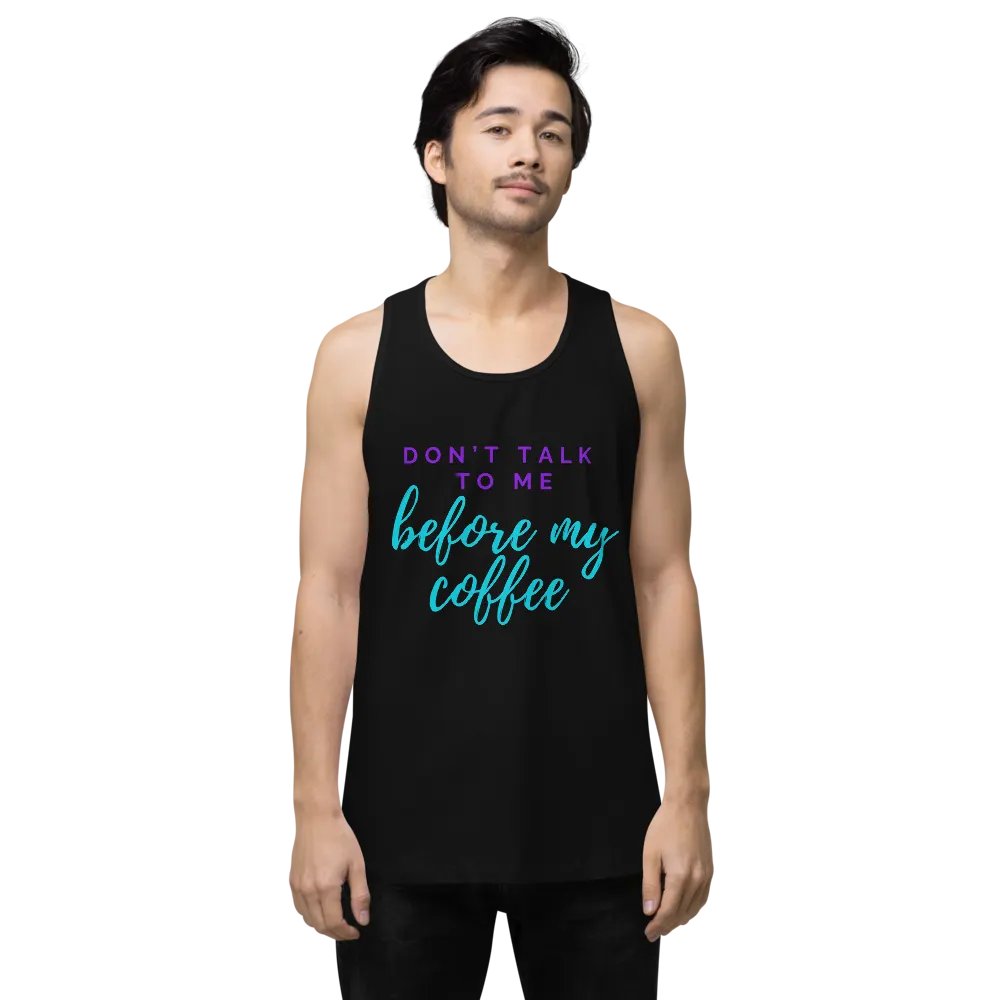 Coffee Motto Men's Tank Top product image (1)