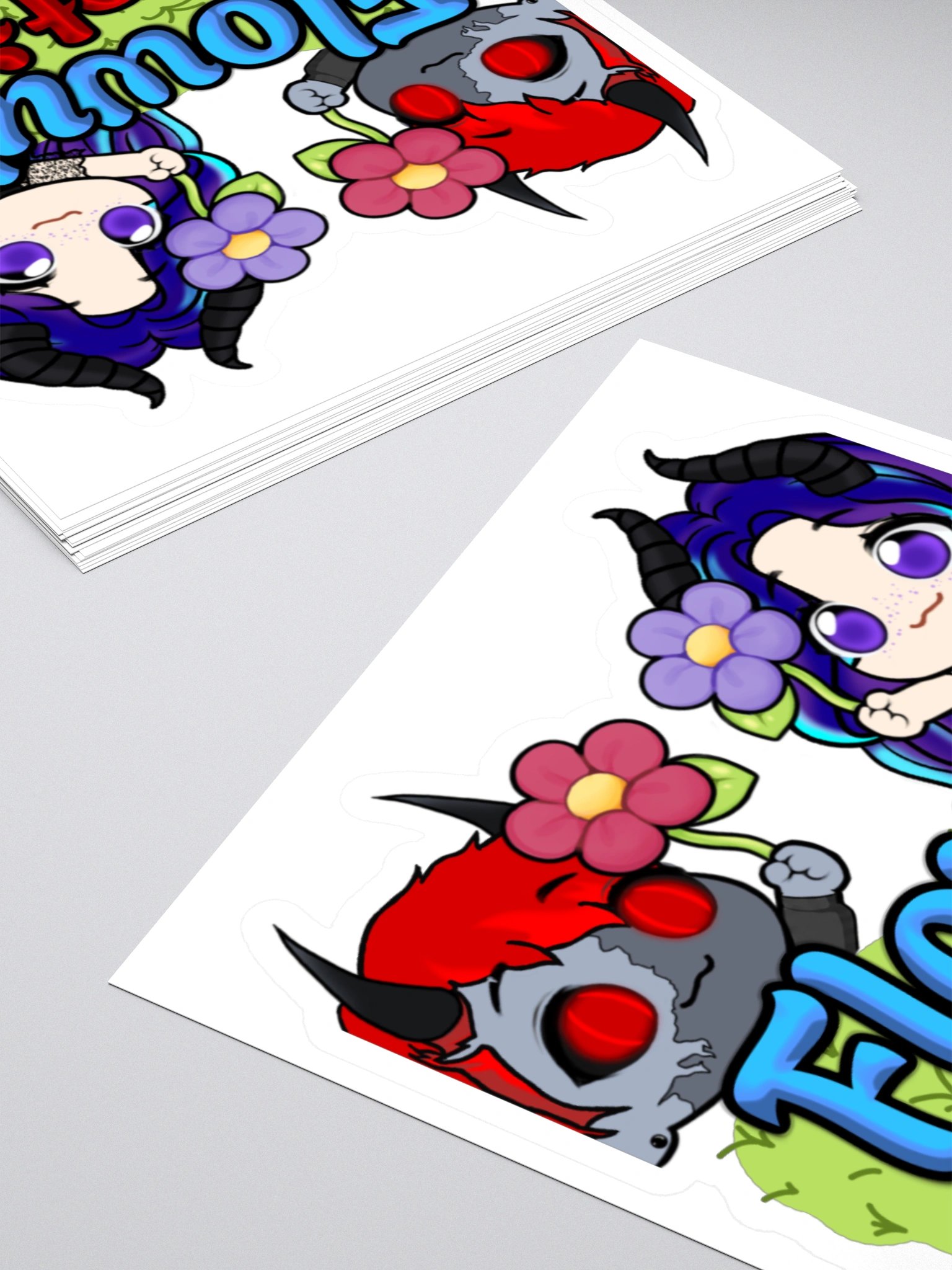 Flowuh Besties Sticker product image (4)
