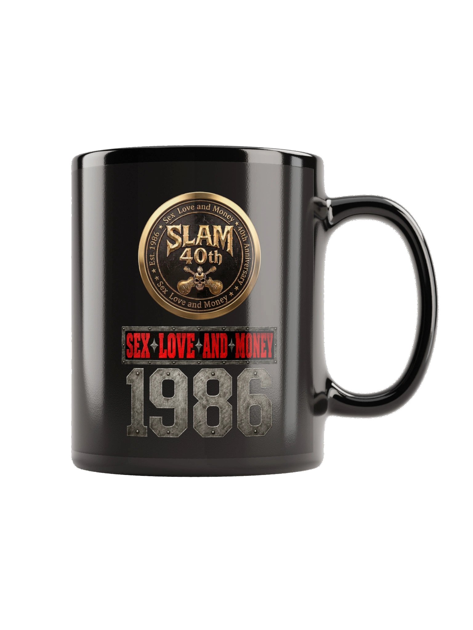 SLAM 40th Anniversary Black Mug product image (2)