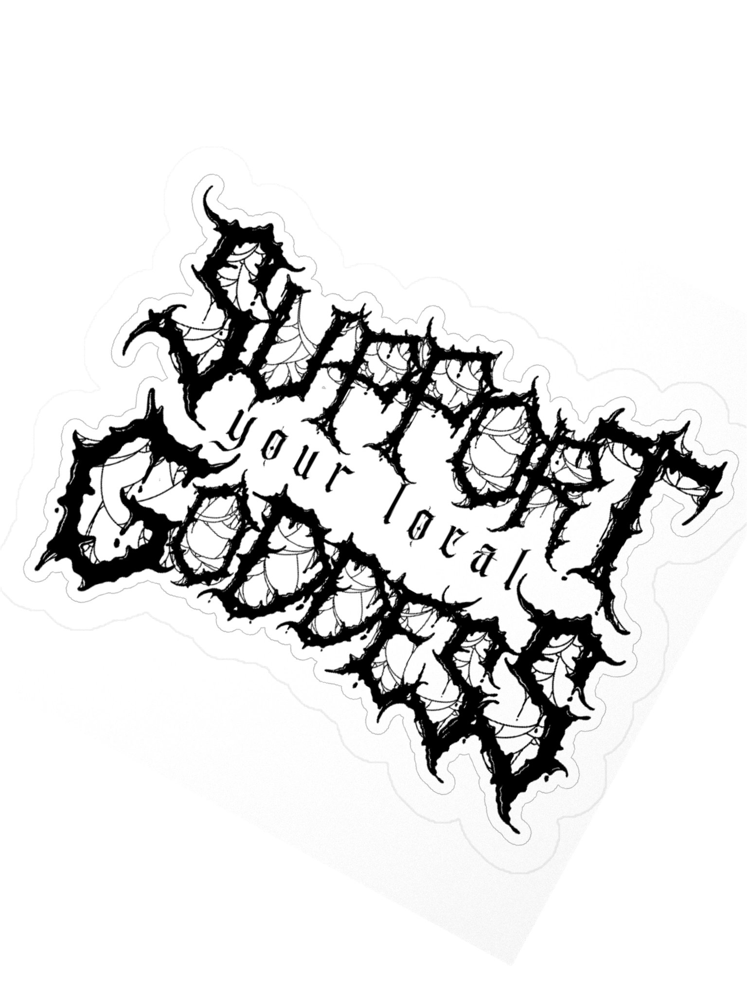 Support Your Local Goddess Sticker product image (2)