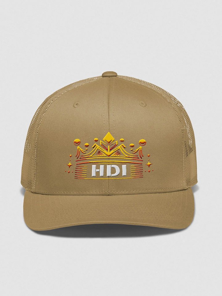 HDI Gold Crown with White Text - Trucker Hat product image (1)