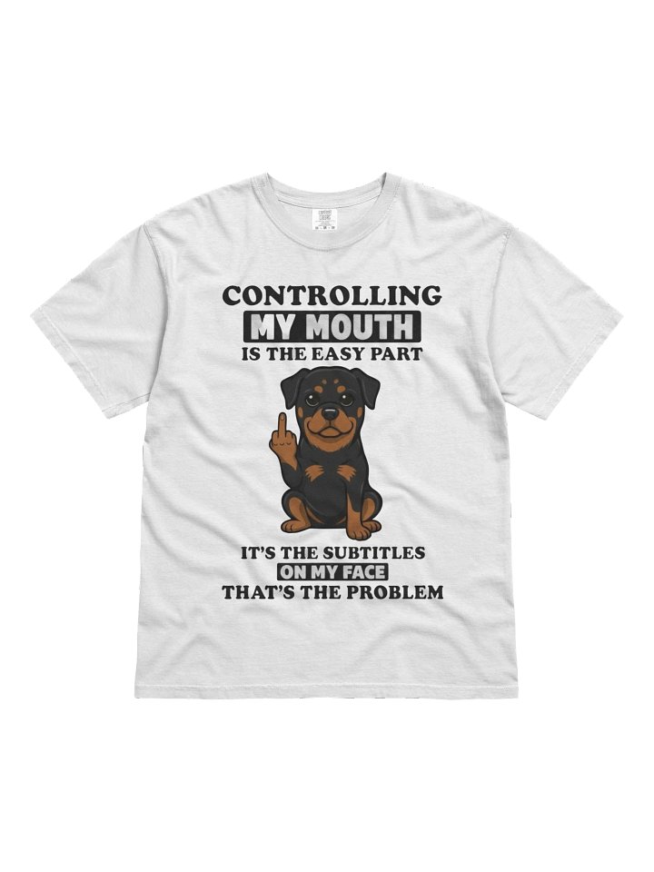 Rottweiler Attitude Tee product image (1)