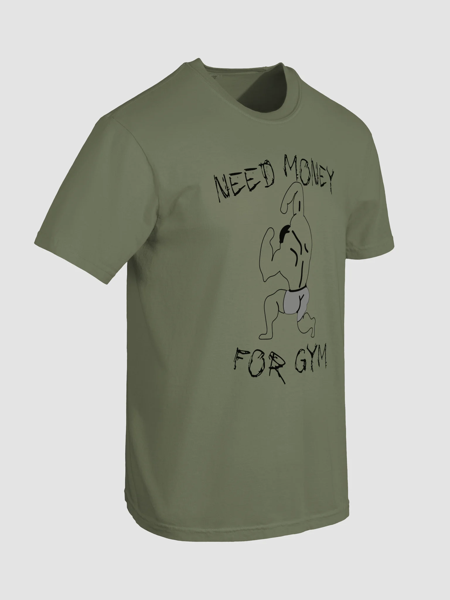 Need Money For Gym Tee product image (37)