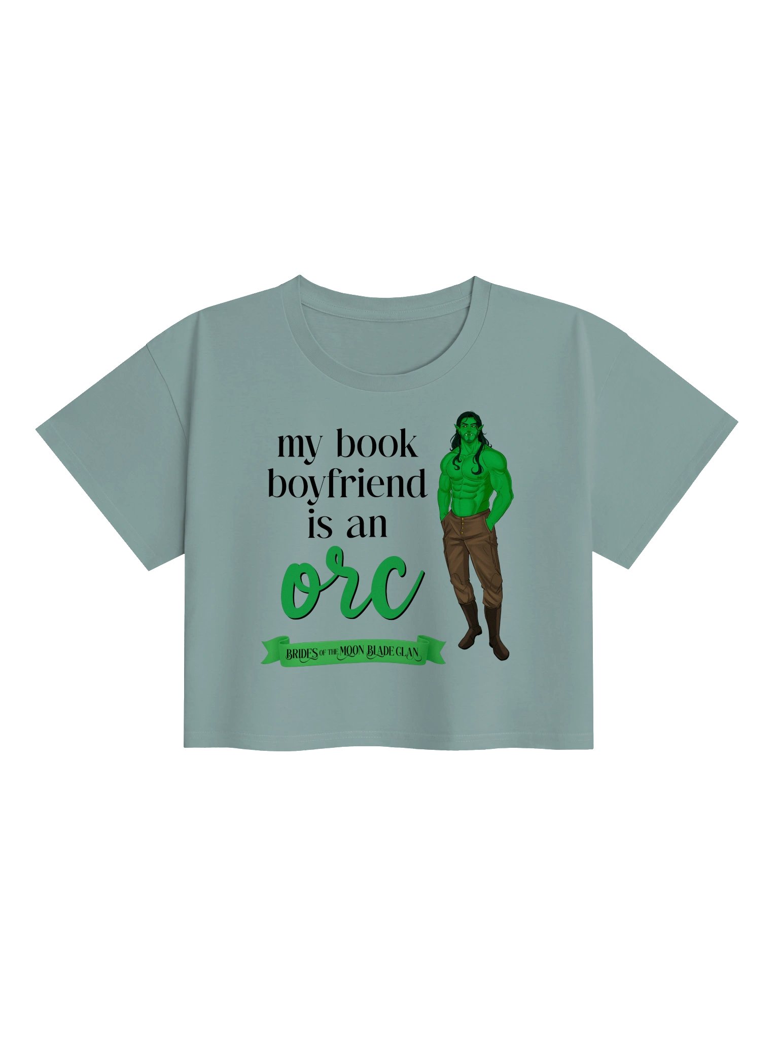 Orc Book Boyfriend Crop Top product image (1)