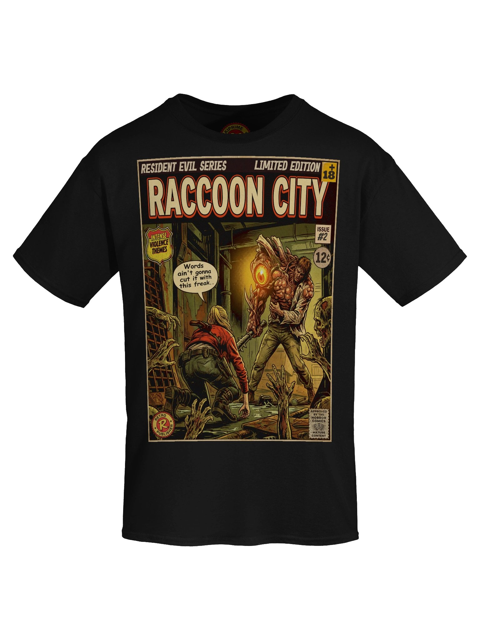 Resident Evil Raccoon City (No.2) Comic Art T-Shirt product image (5)