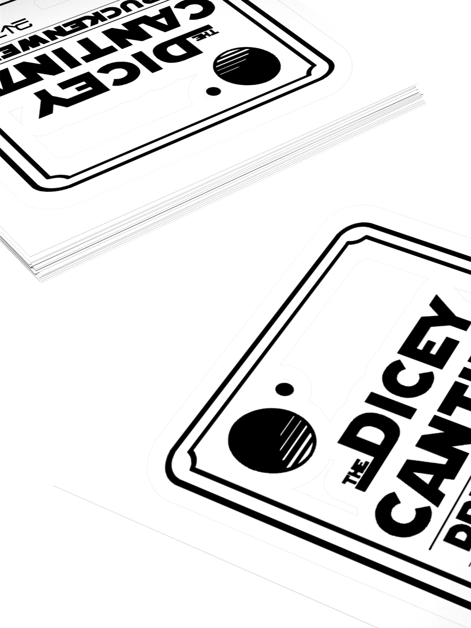 Druckenwell Badge Sticker product image (4)