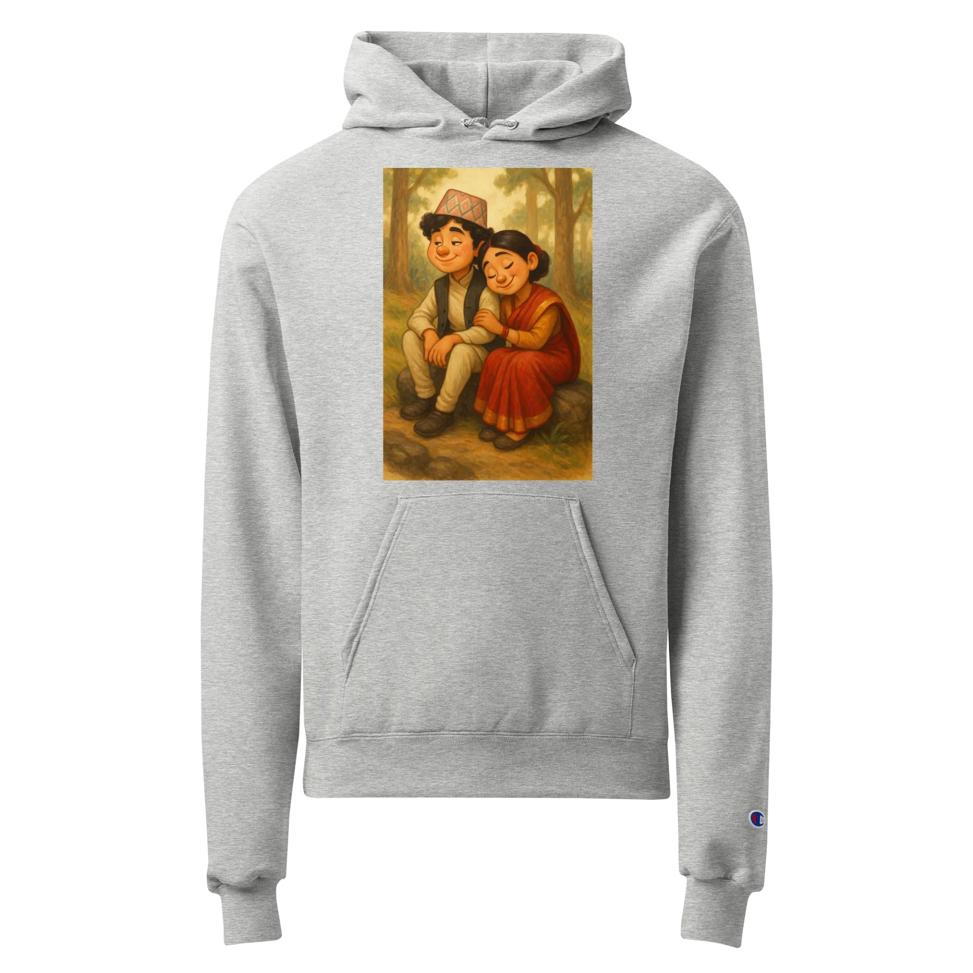 Serenity Sari Unisex Hoodie product image (5)