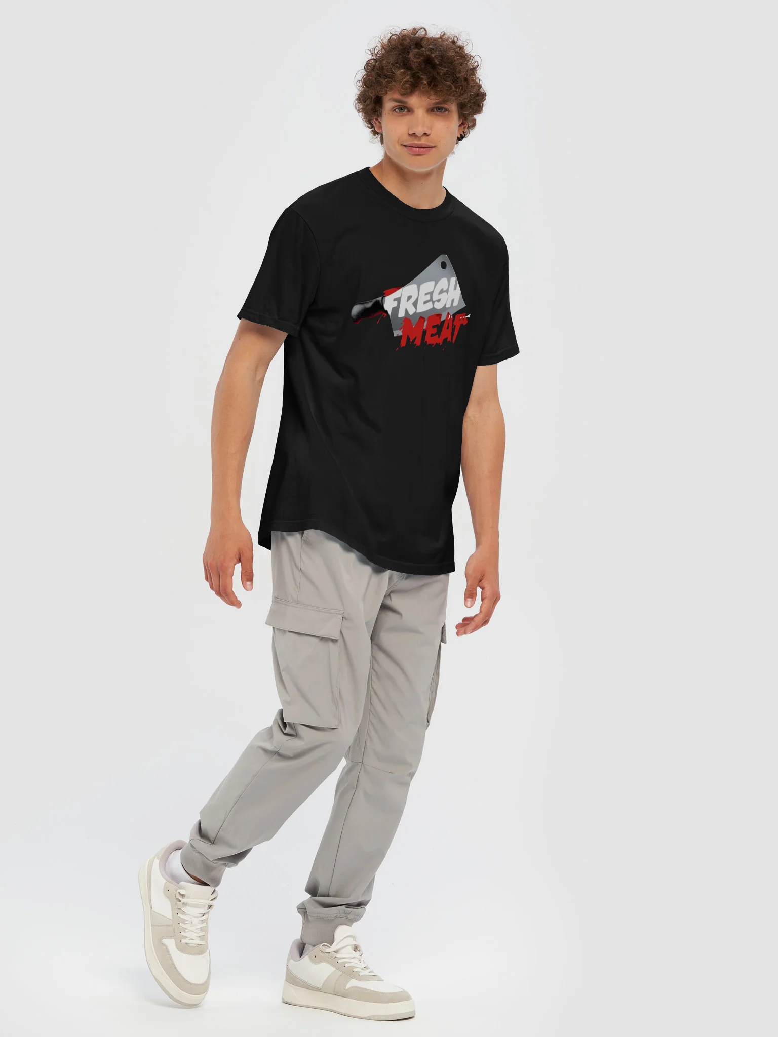 FRESH MEAT Cleaver Graphic Tee product image (61)