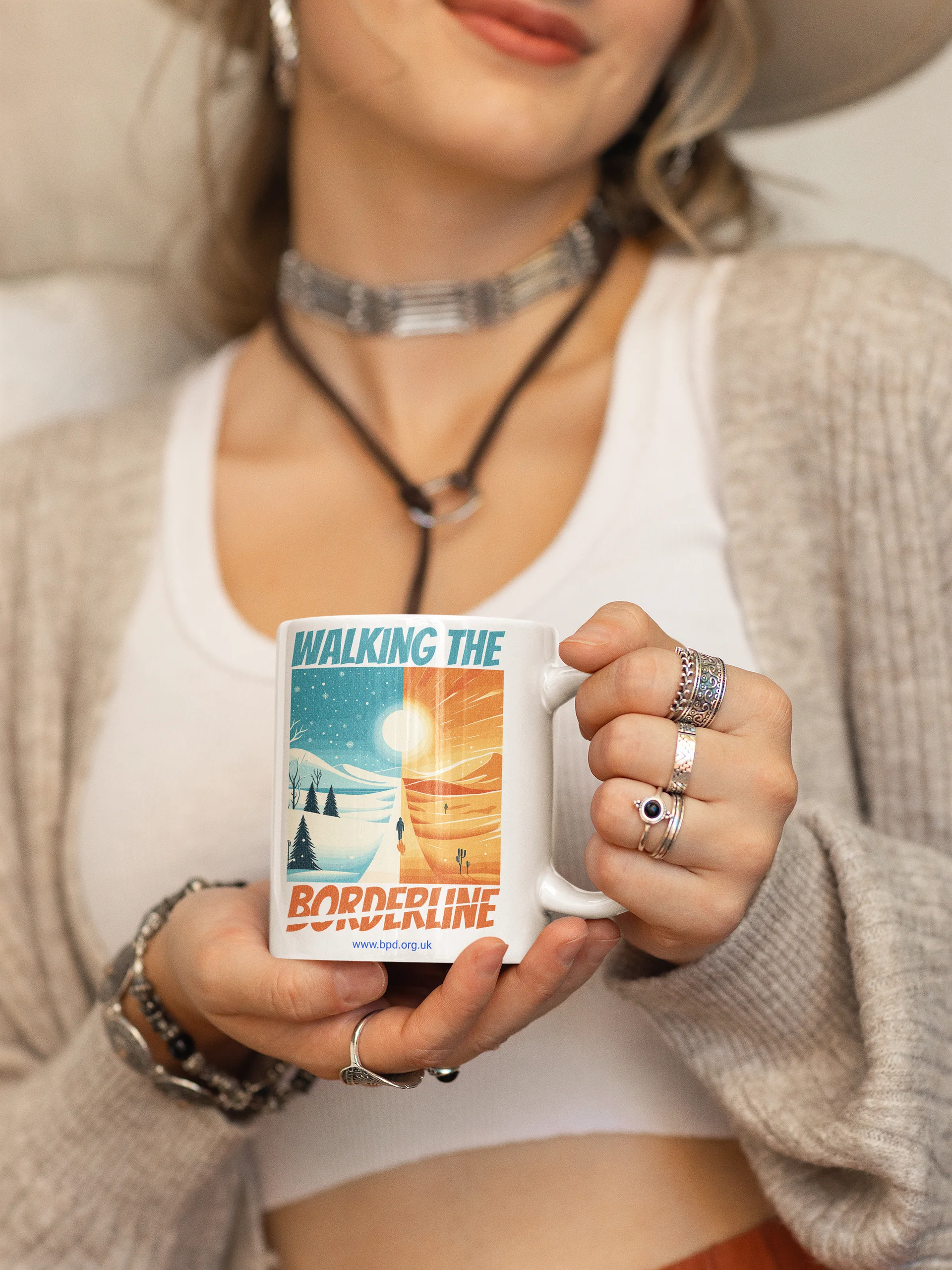 Walking The Borderline - Borderline Awareness Mug product image (7)