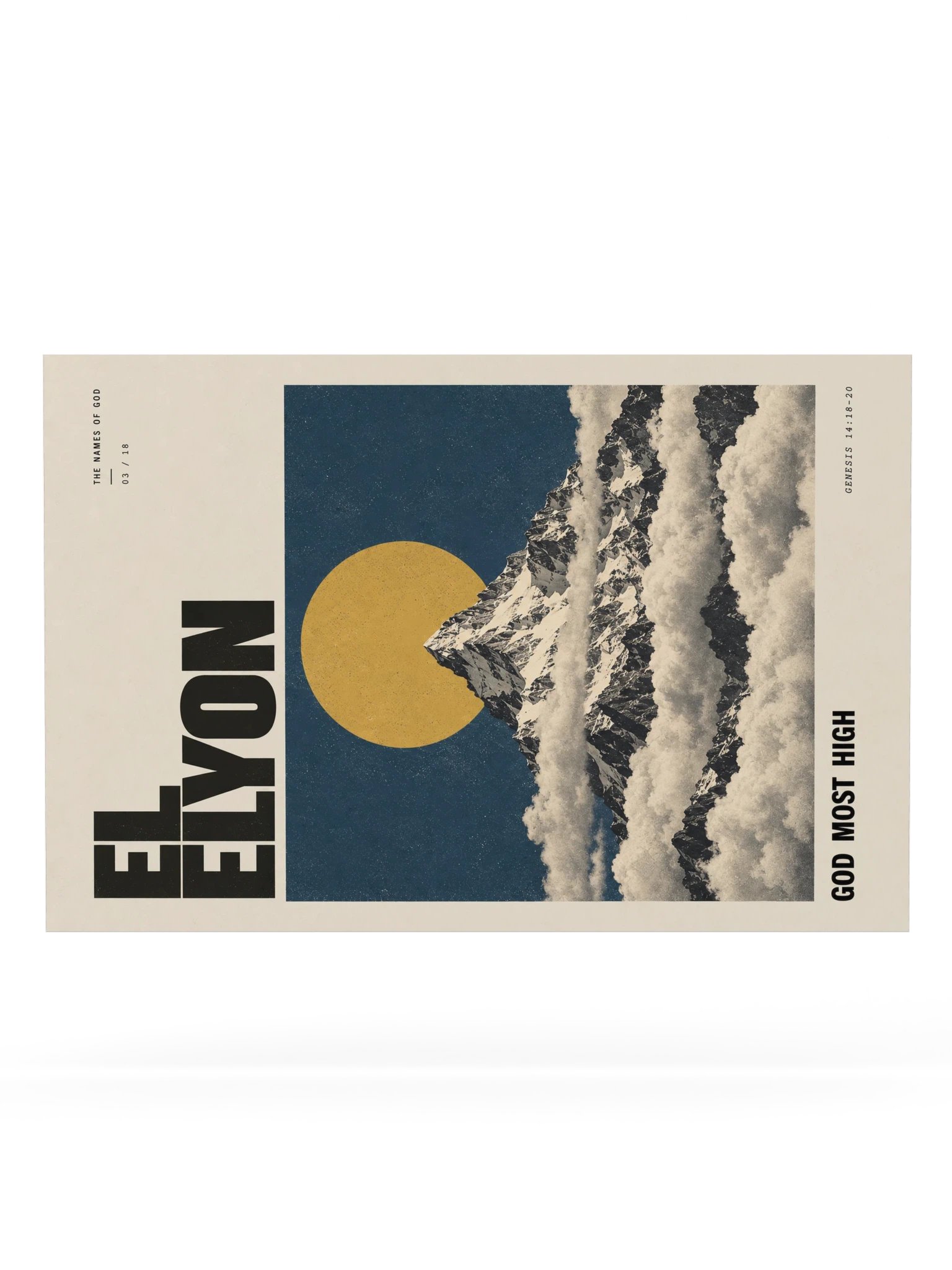 El Elyon | Names of God Art Print product image (6)