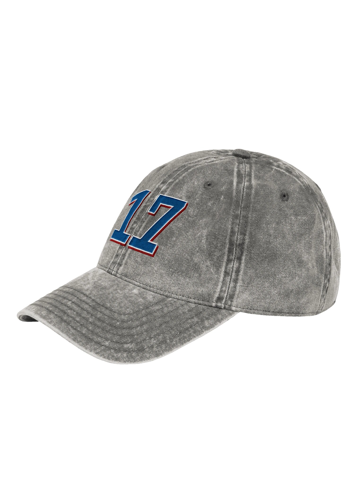 GRAY 17 Weathered Dad Hat product image (3)