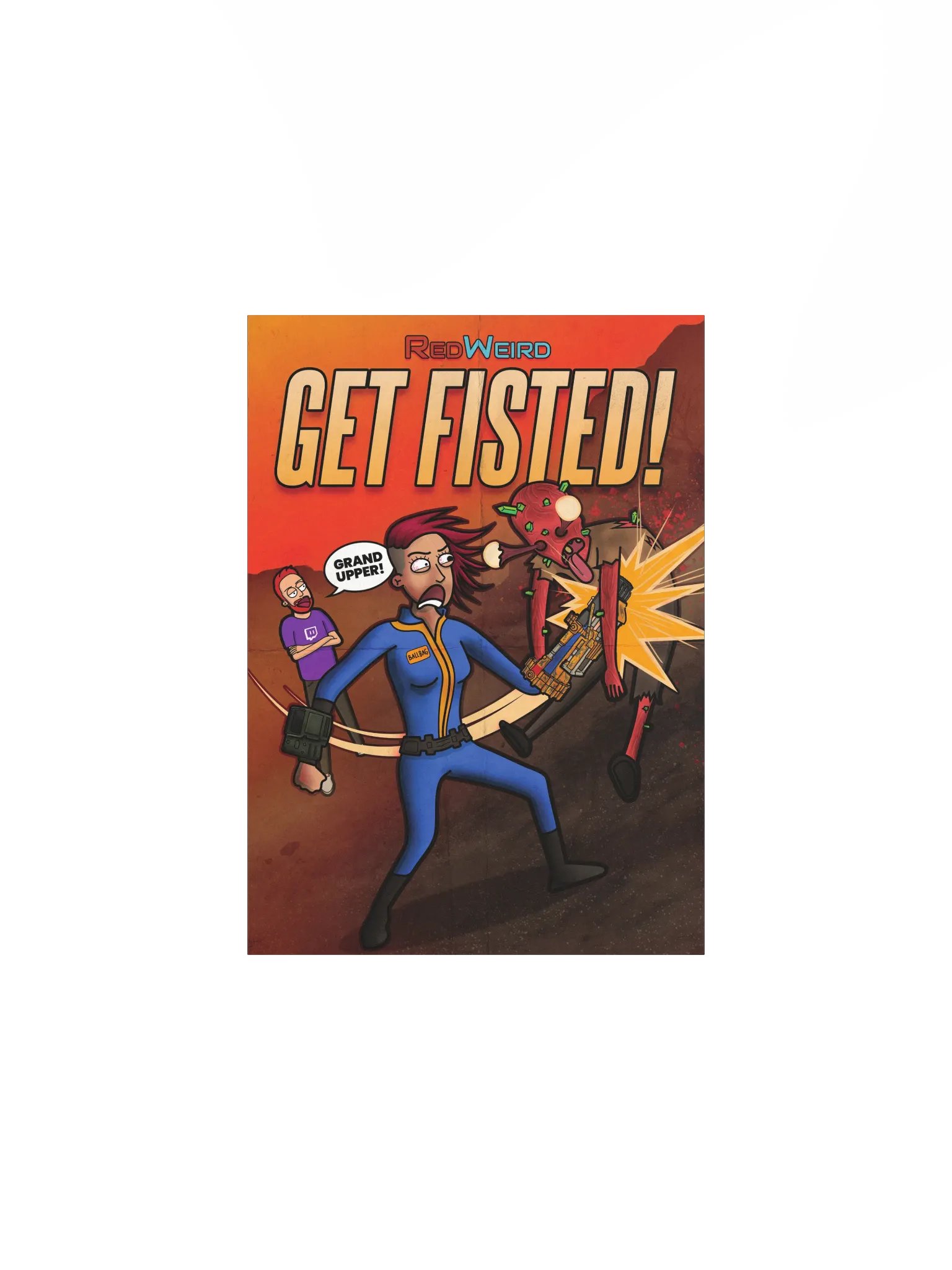 Hestia "Get Fisted!" Poster product image (2)