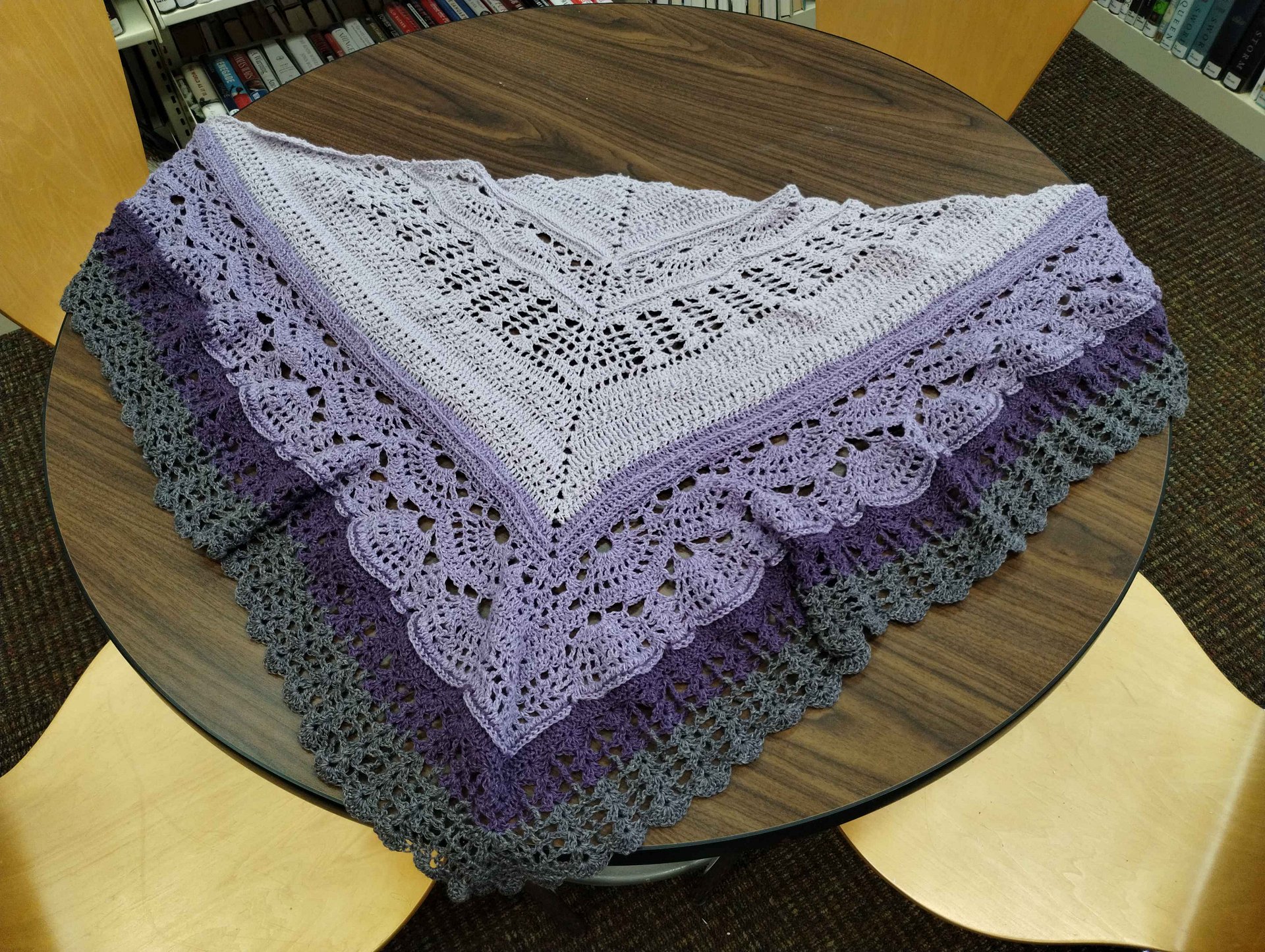 The Nixie Shawl/Scarf (Crochet Pattern) product image (3)