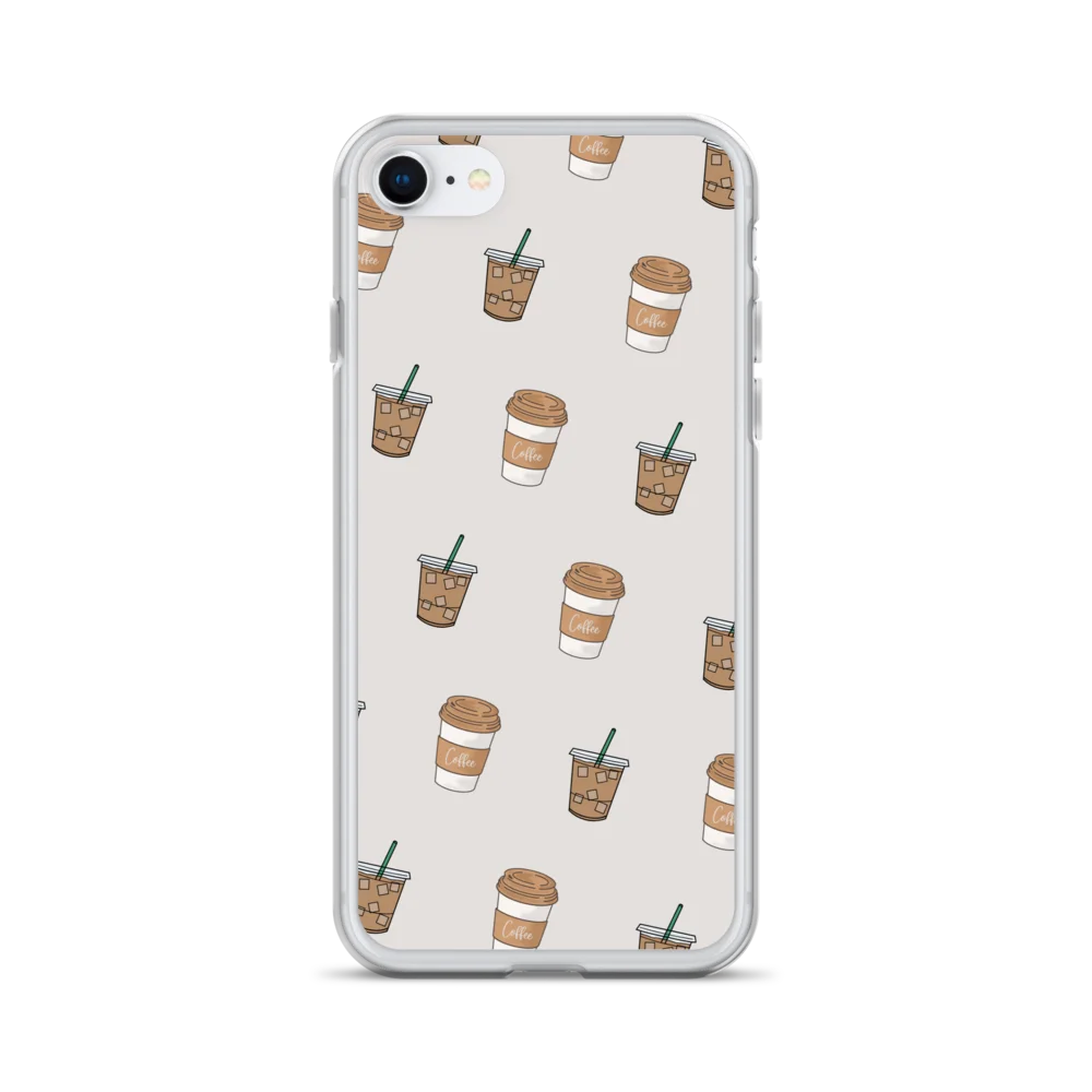Morning Brew Coffee Clear iPhone Case product image (28)