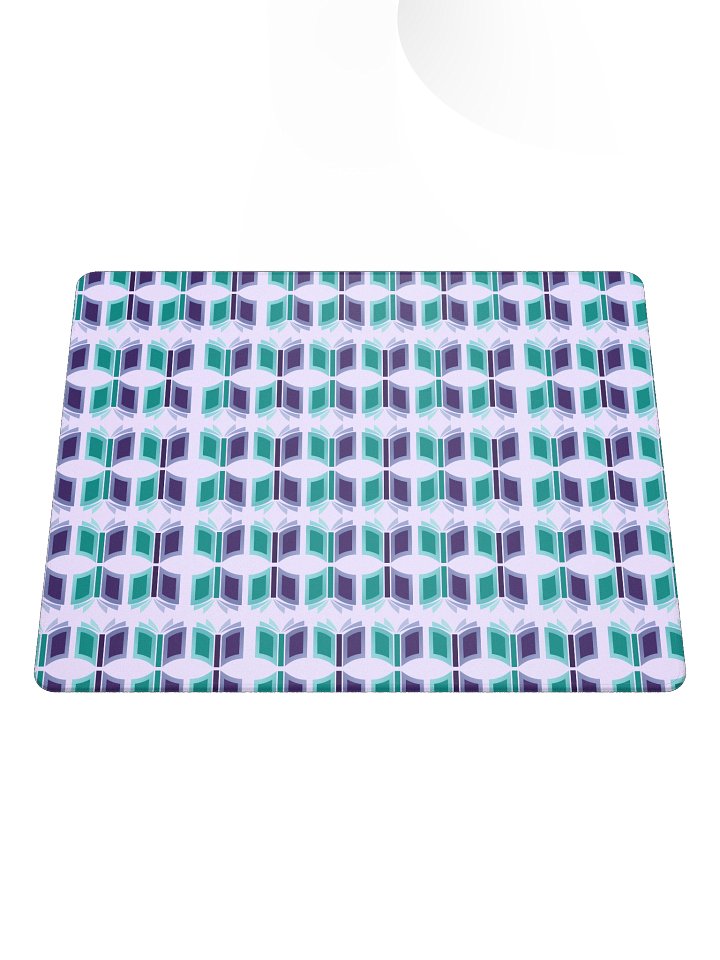 Gaming Mouse Pad (Light Purple Background) product image (1)