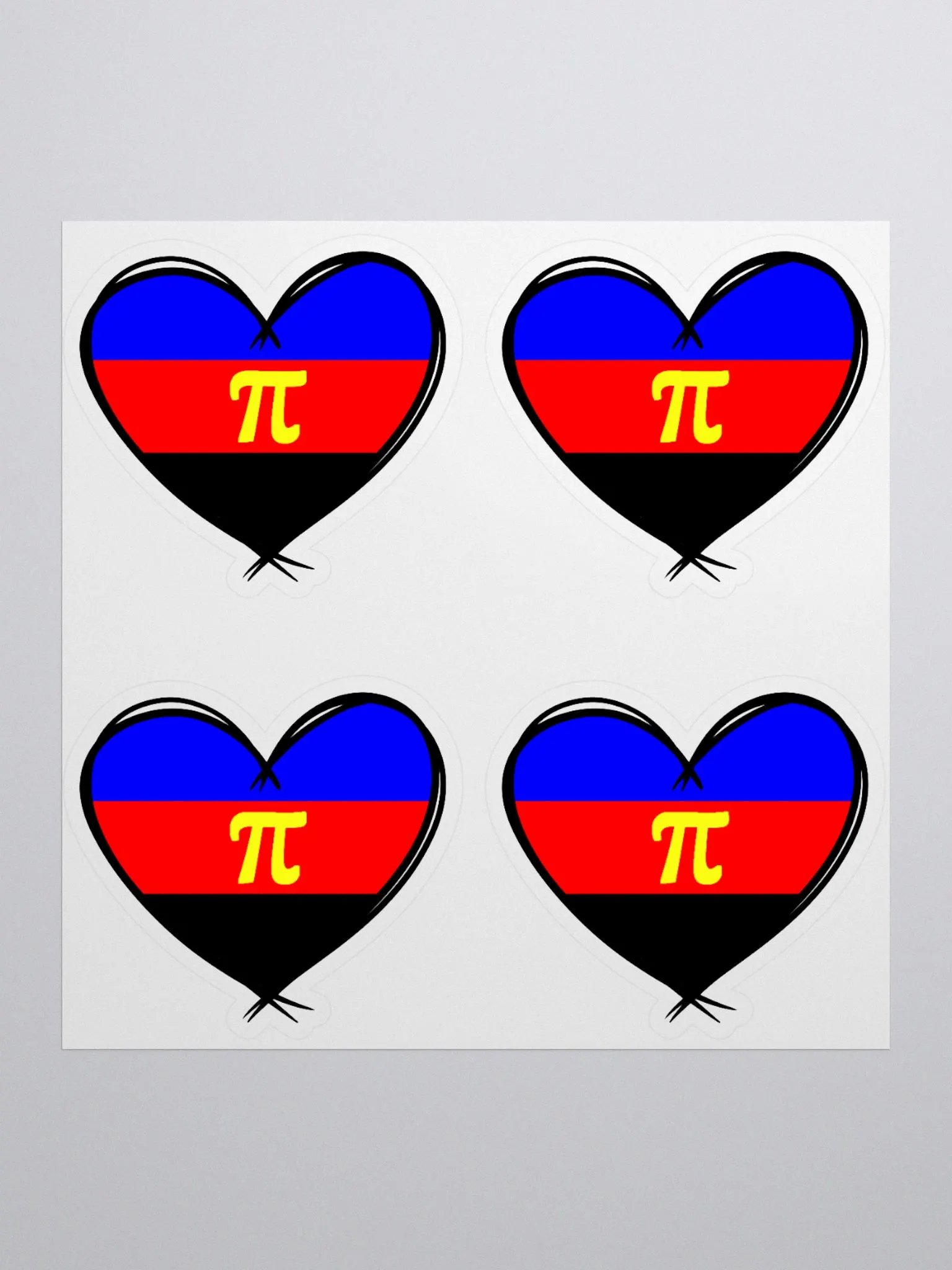 Polyamorous Pride Stickers product image (2)
