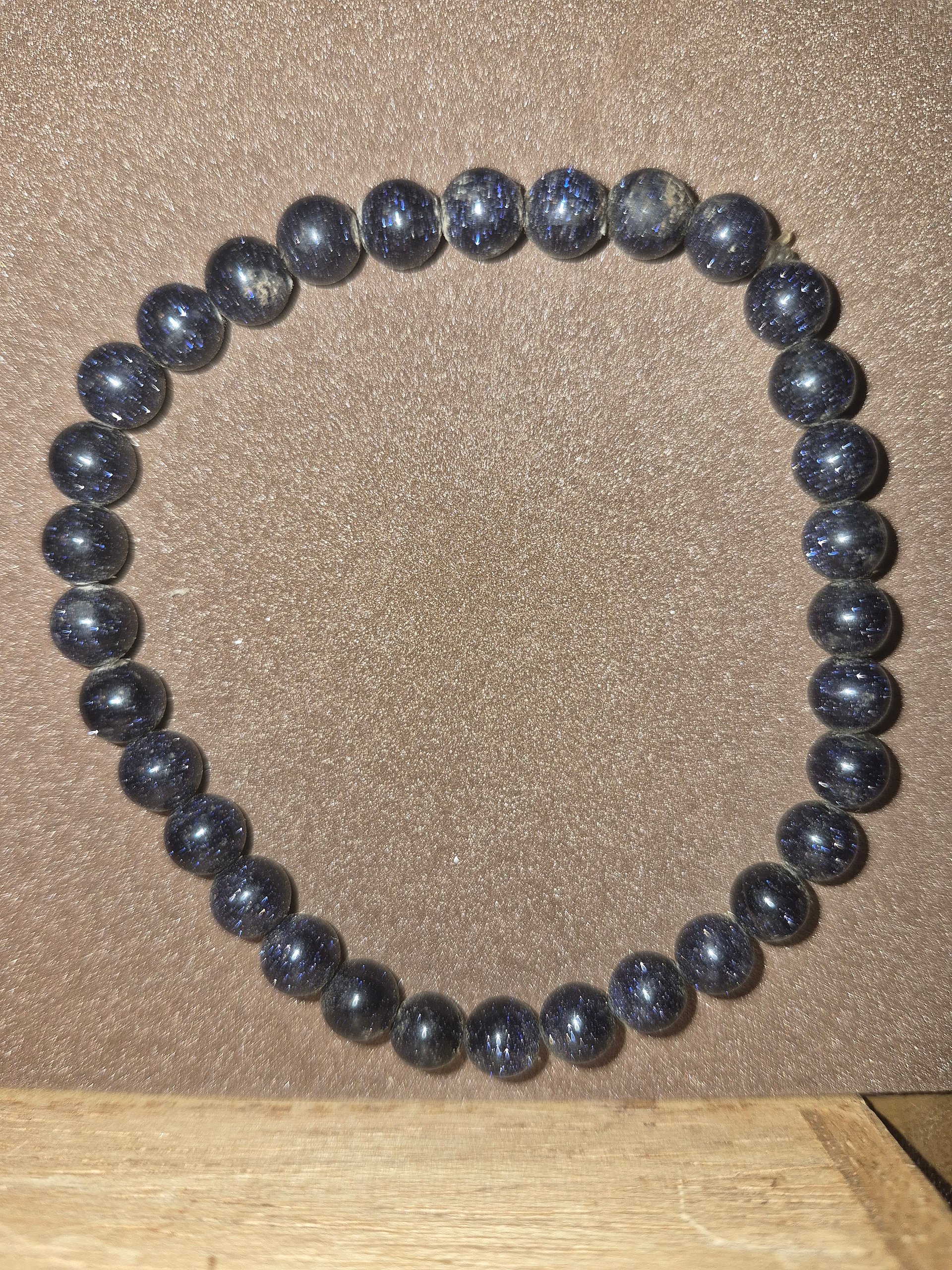 Blue Goldstone Bracelet product image (1)