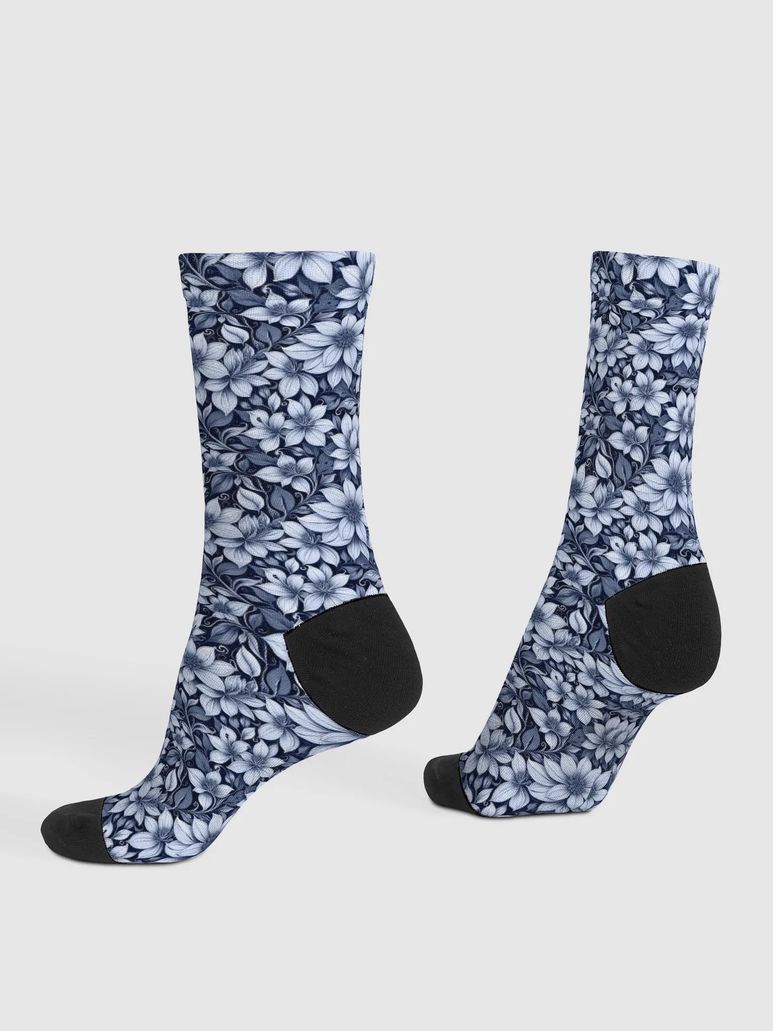Indigo Flowers Socks product image (4)