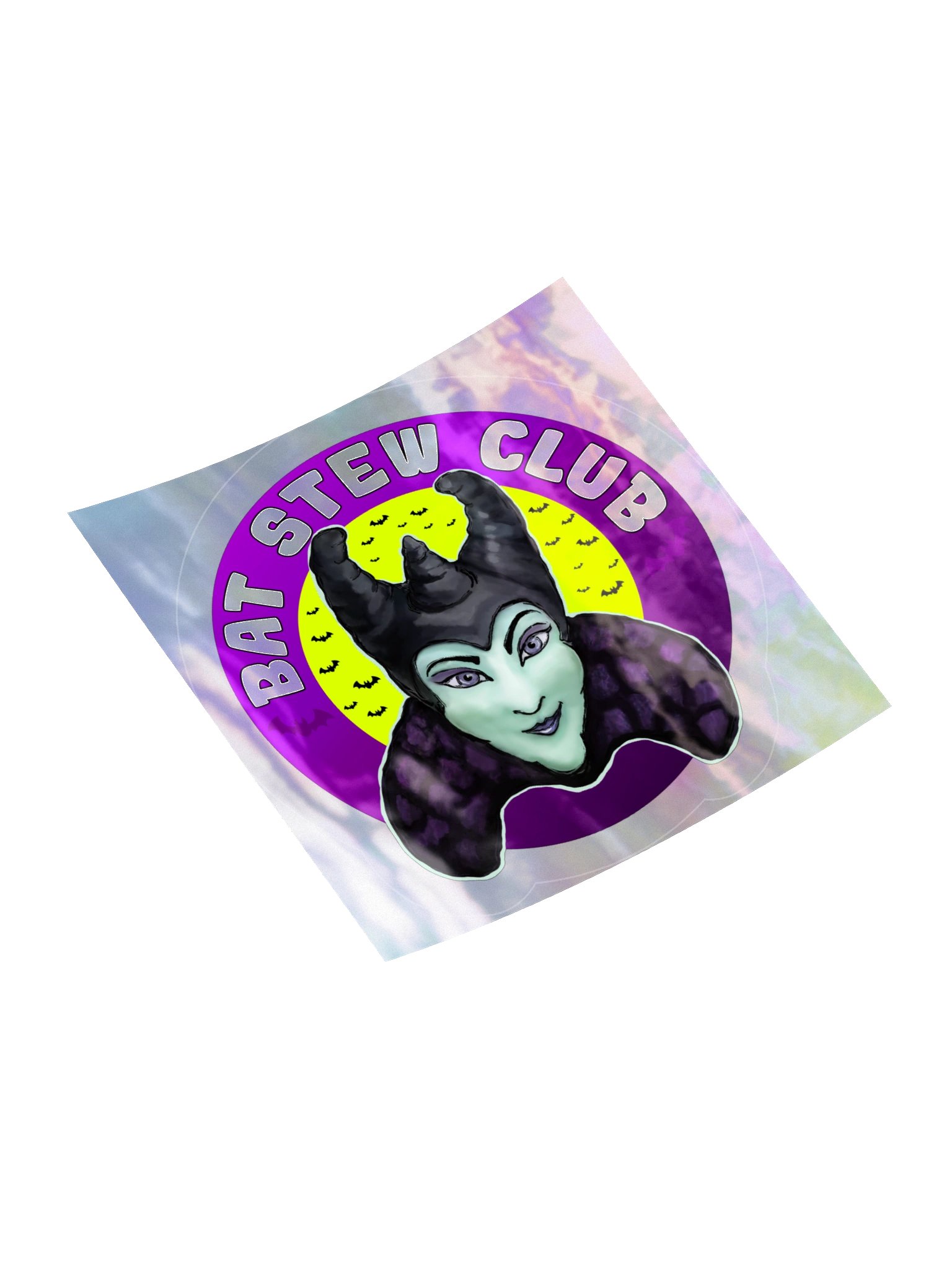 Bat Stew Club Holographic Cutout Sticker product image (10)