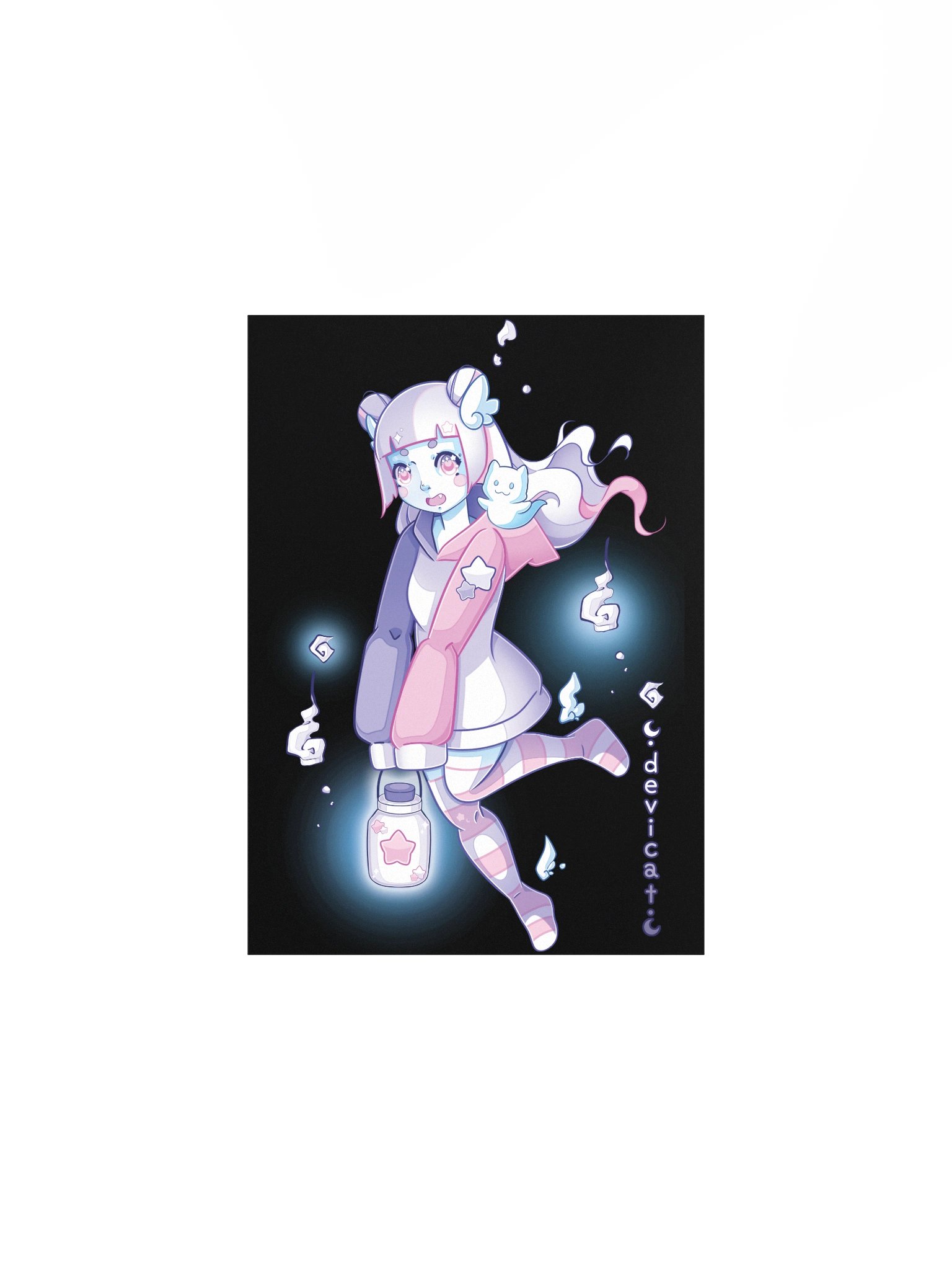 CandiCat Ghost Girl 2023 Print product image (1)