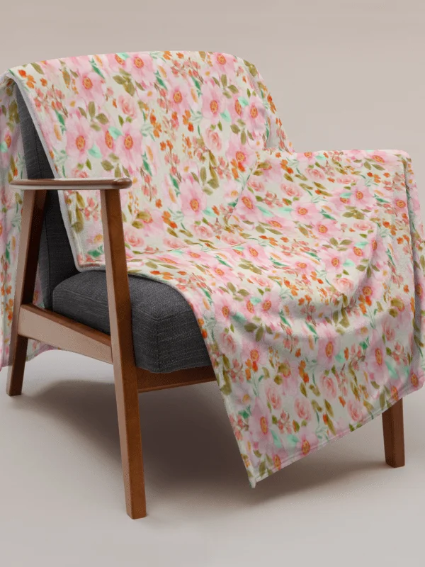 Pink Roses Blanket product image (3)