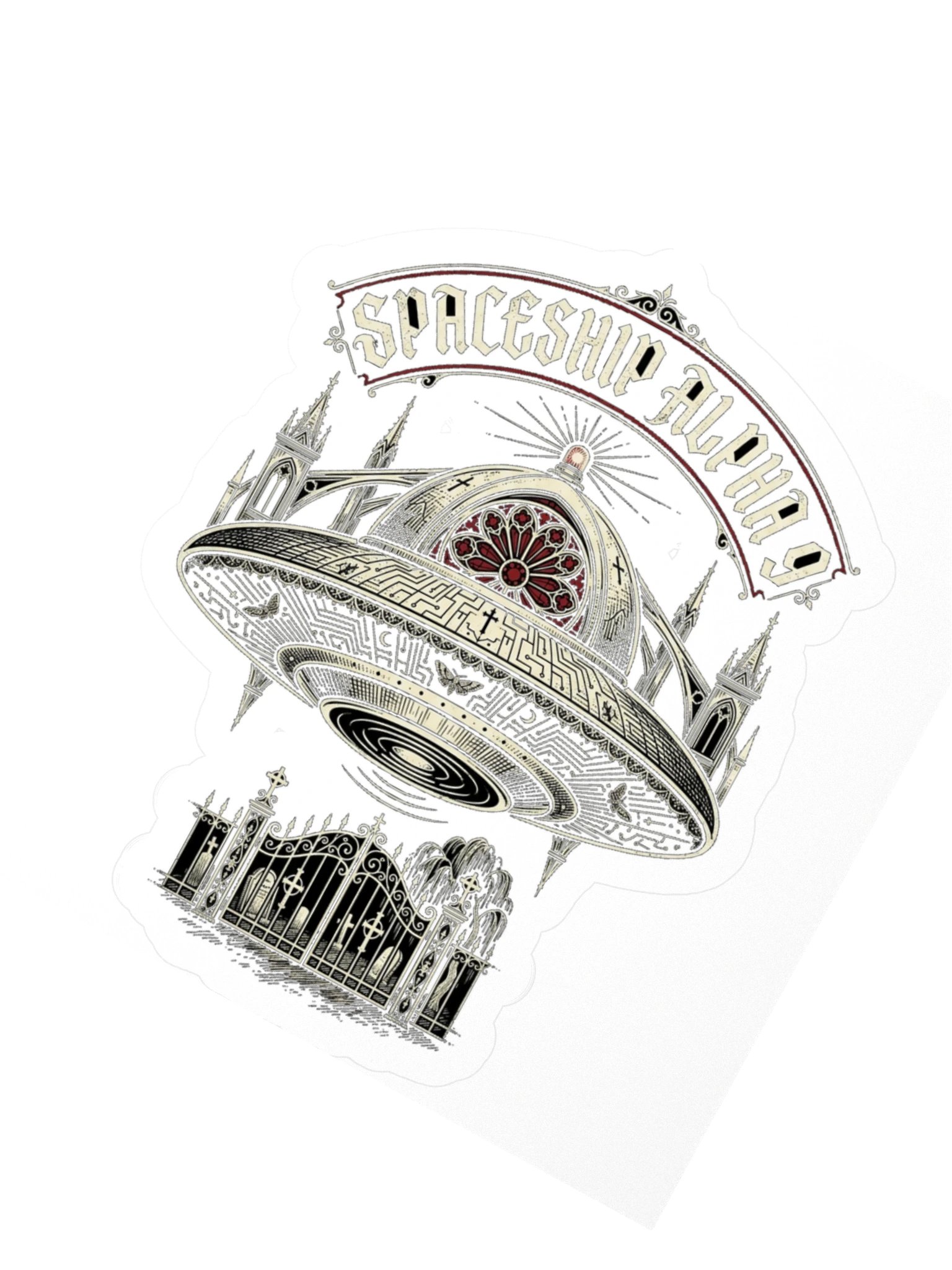 Cathedral Ship — Sticker product image (2)