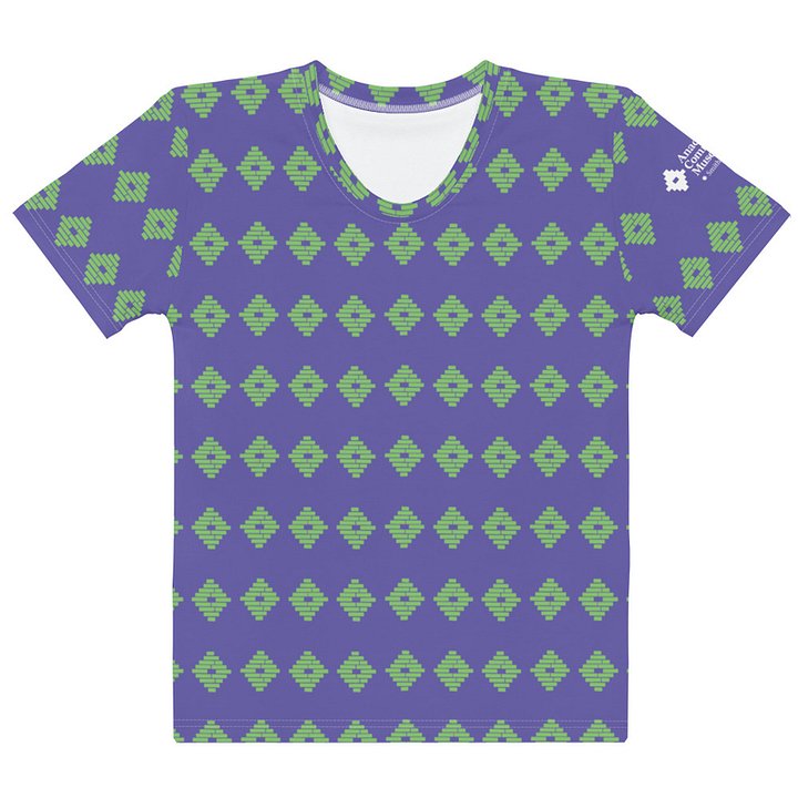 Anacostia Community Museum Tee - Purple/Green (Women’s) product image (1)