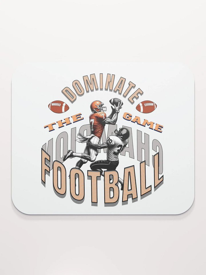 Dominate The Game Football Champion Mouse Pad product image (2)