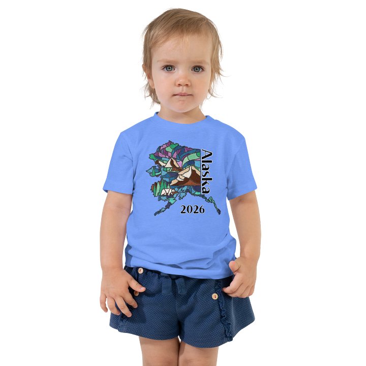 Great Alaskan Family Adventure: Stained Glass Toddler Matching Tees product image (3)