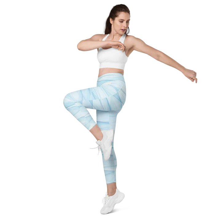 Fluid Motion Crossover Leggings with Sun Protection product image (1)