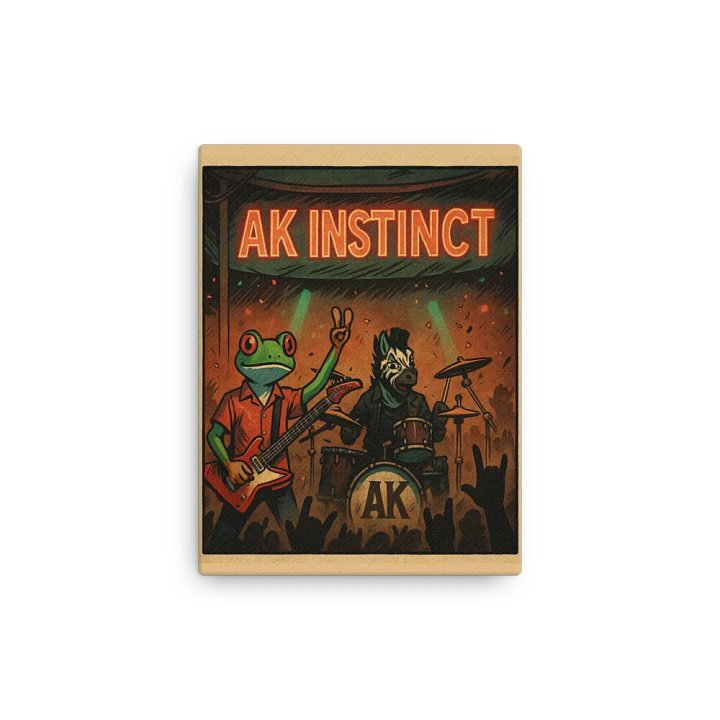 AK INSTINCT - The Band Begins Playing, Canvas product image (2)