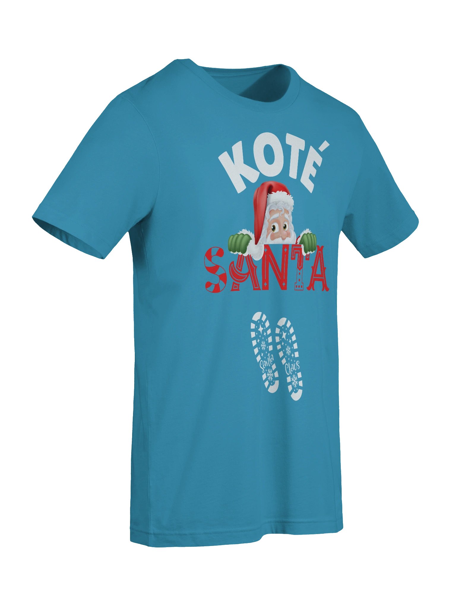 Santa Peekaboo T-Shirt product image (129)