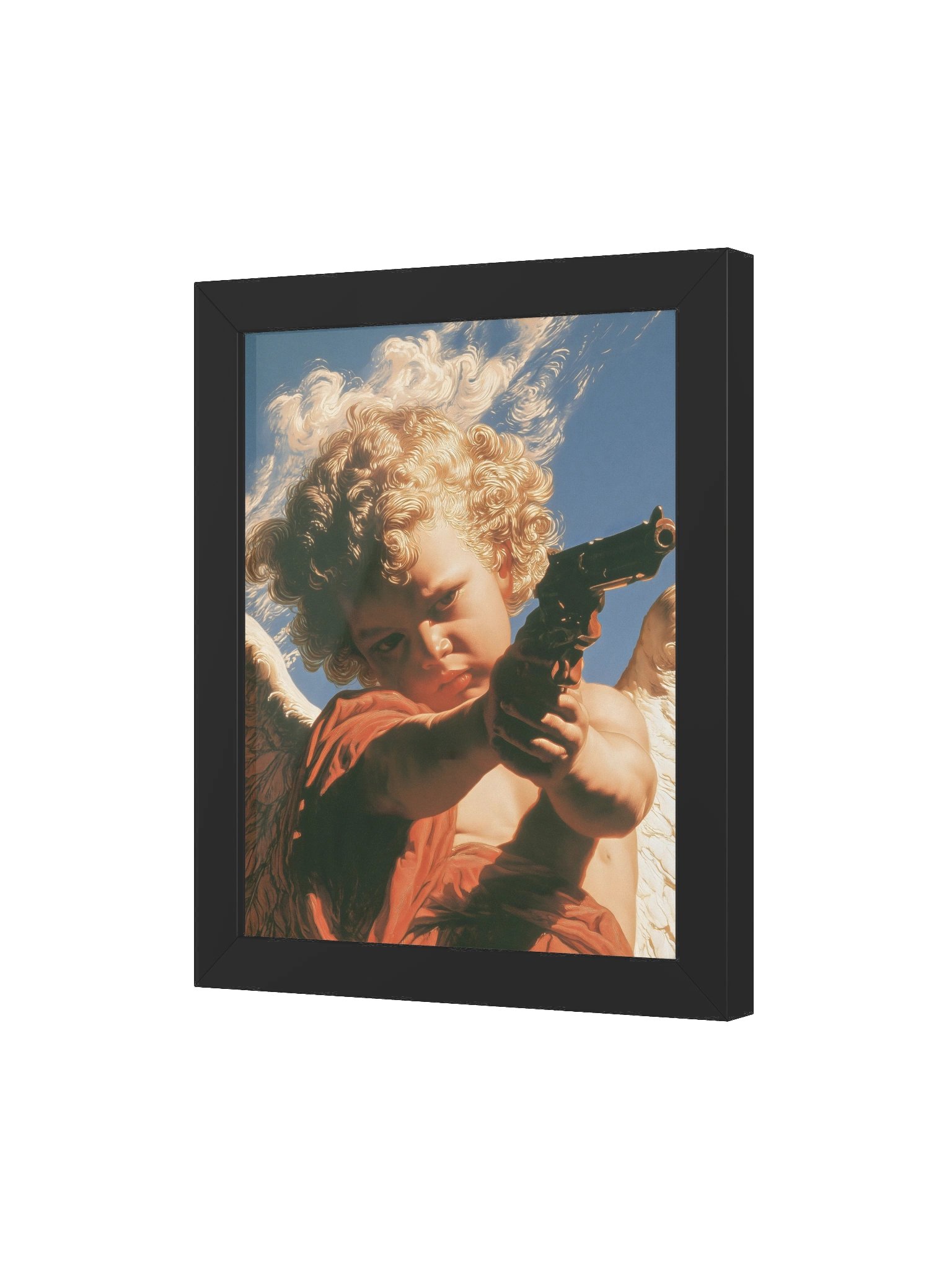 Quick Draw - Framed Art Print product image (27)