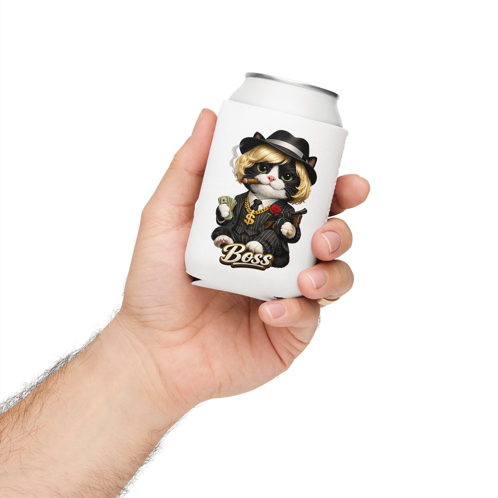 ''Boss'' Coozie Can Cooler product image (1)