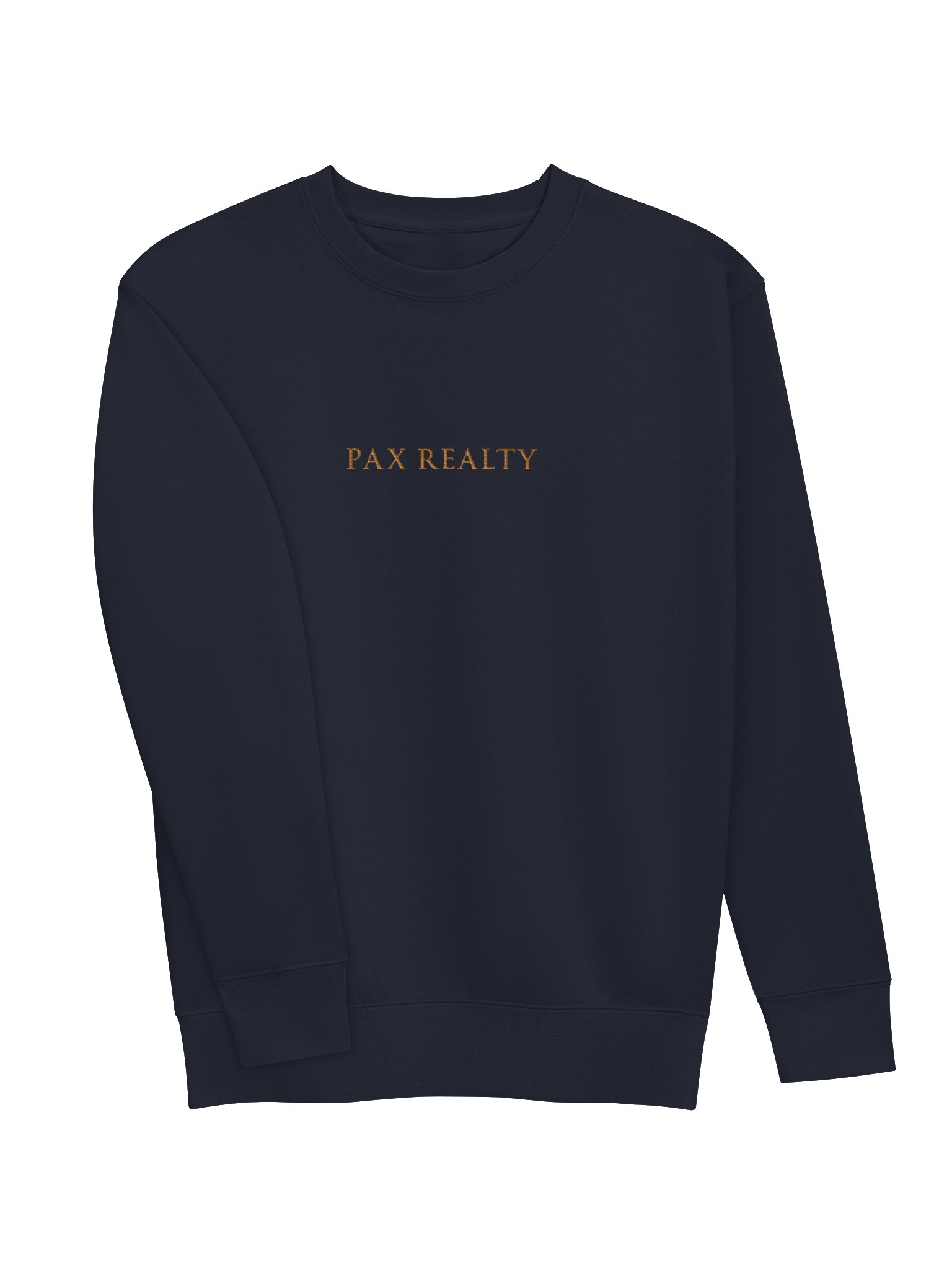 Pax Realty Crewneck (Navy, Gold Thread) product image (3)