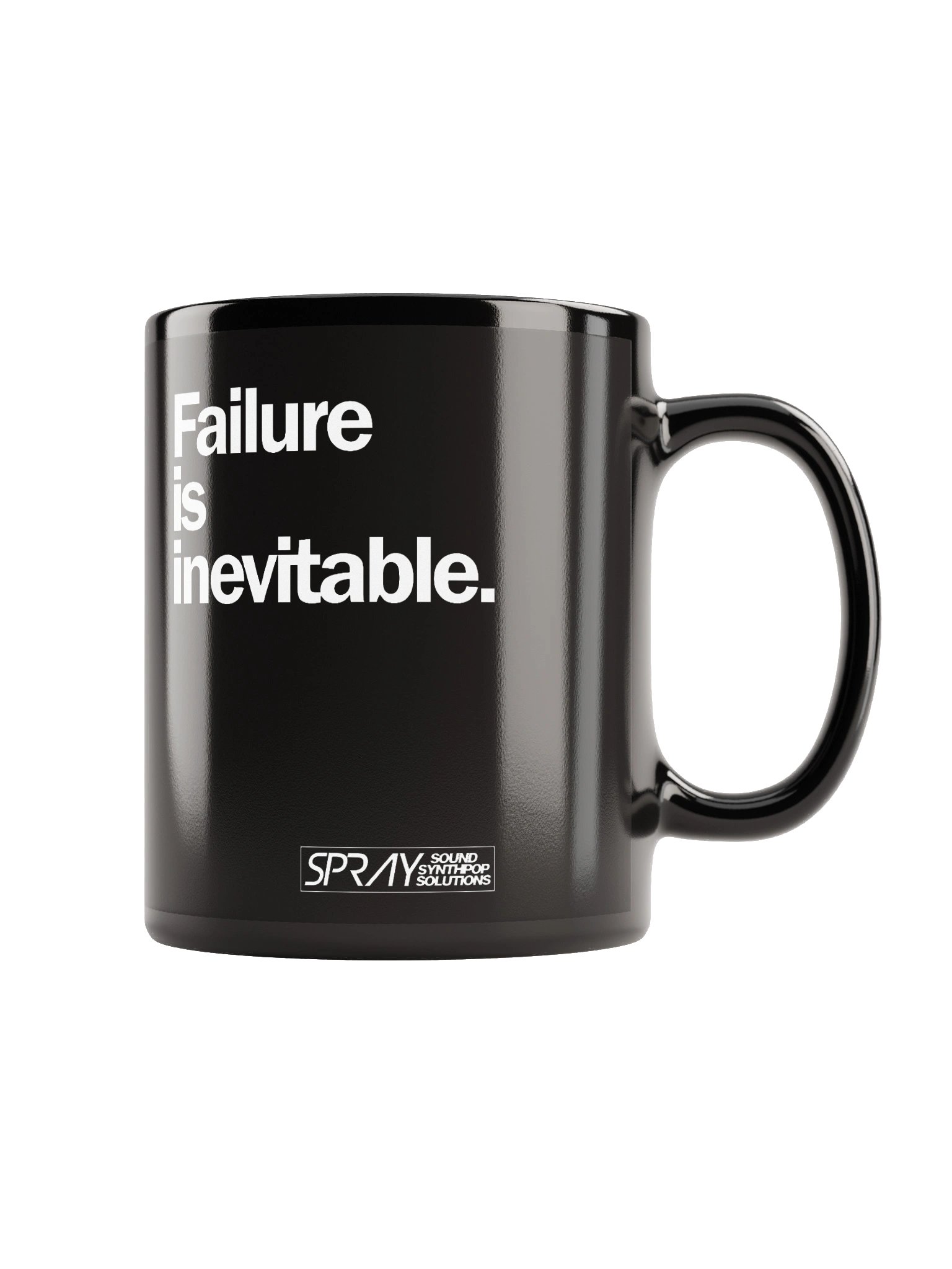 SPRAY - Failure Is Inevitable mug product image (1)