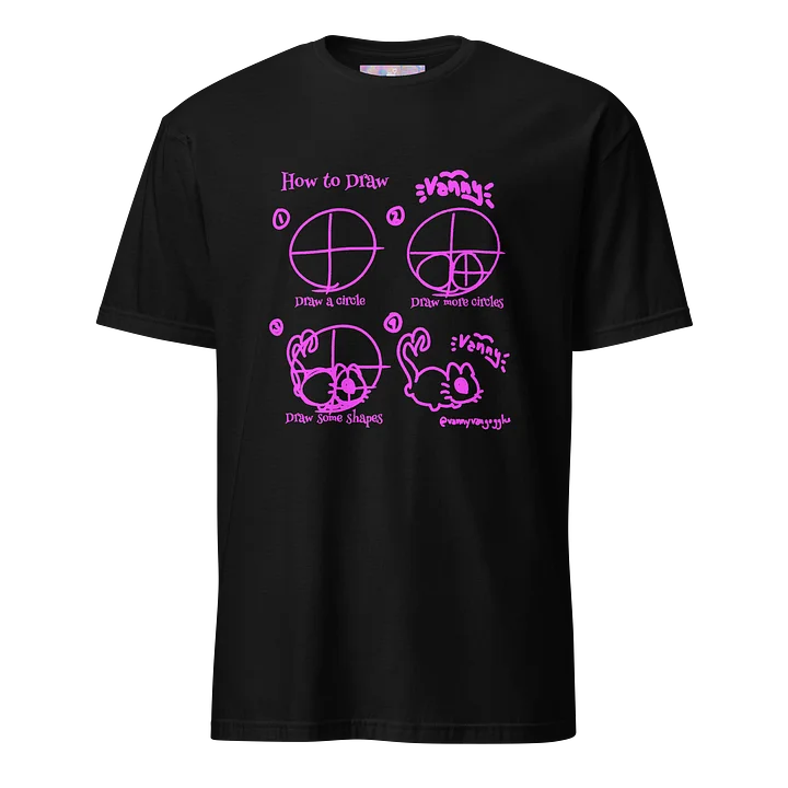 “how to draw vanny” graphic tee product image (1)