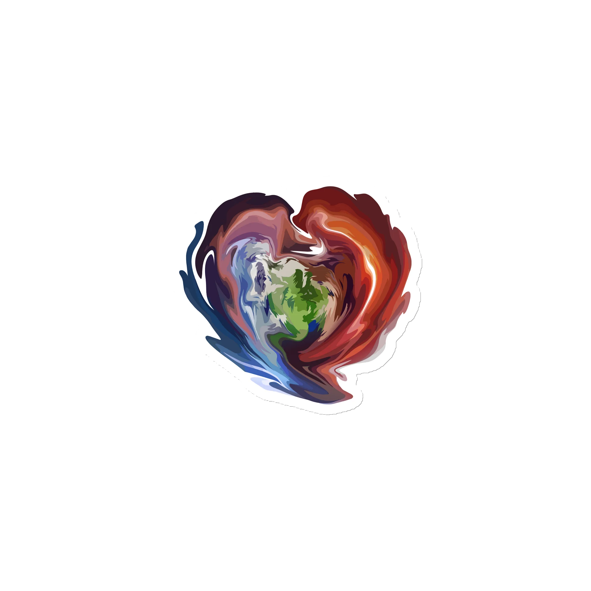 Saints Heart Magnet product image (1)