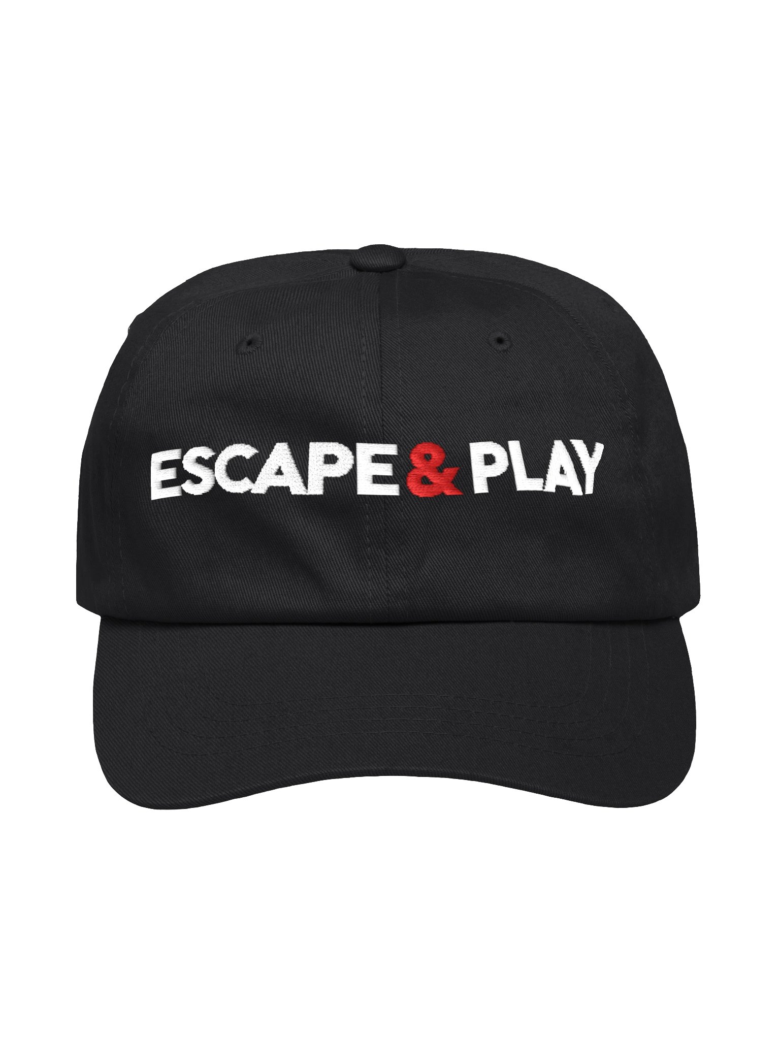 Escape & Play Classic Dad Hat – Black product image (1)