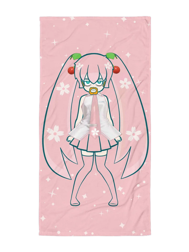 Sakura Hatsune Cuyoya Beach Towel product image (1)
