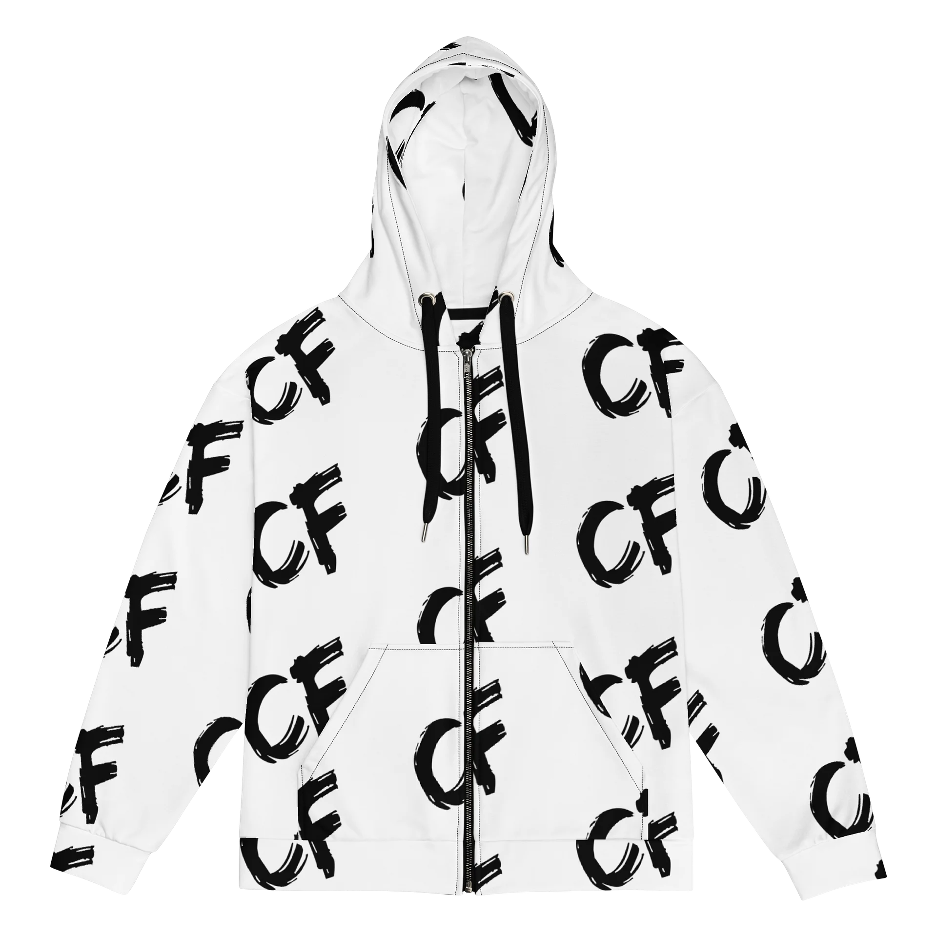 All-Over Print Zip Hoodie product image (1)