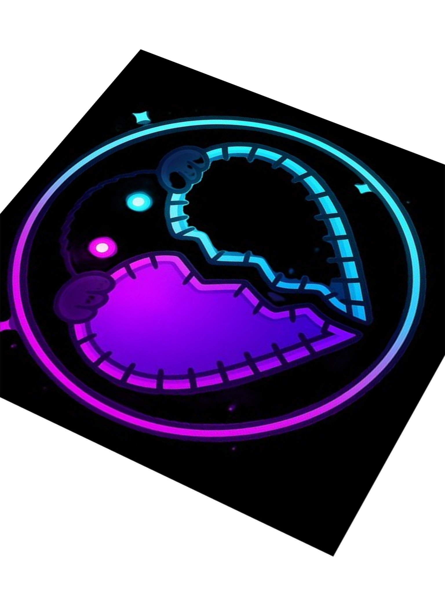 Stitched‑Void Logo Sticker product image (3)