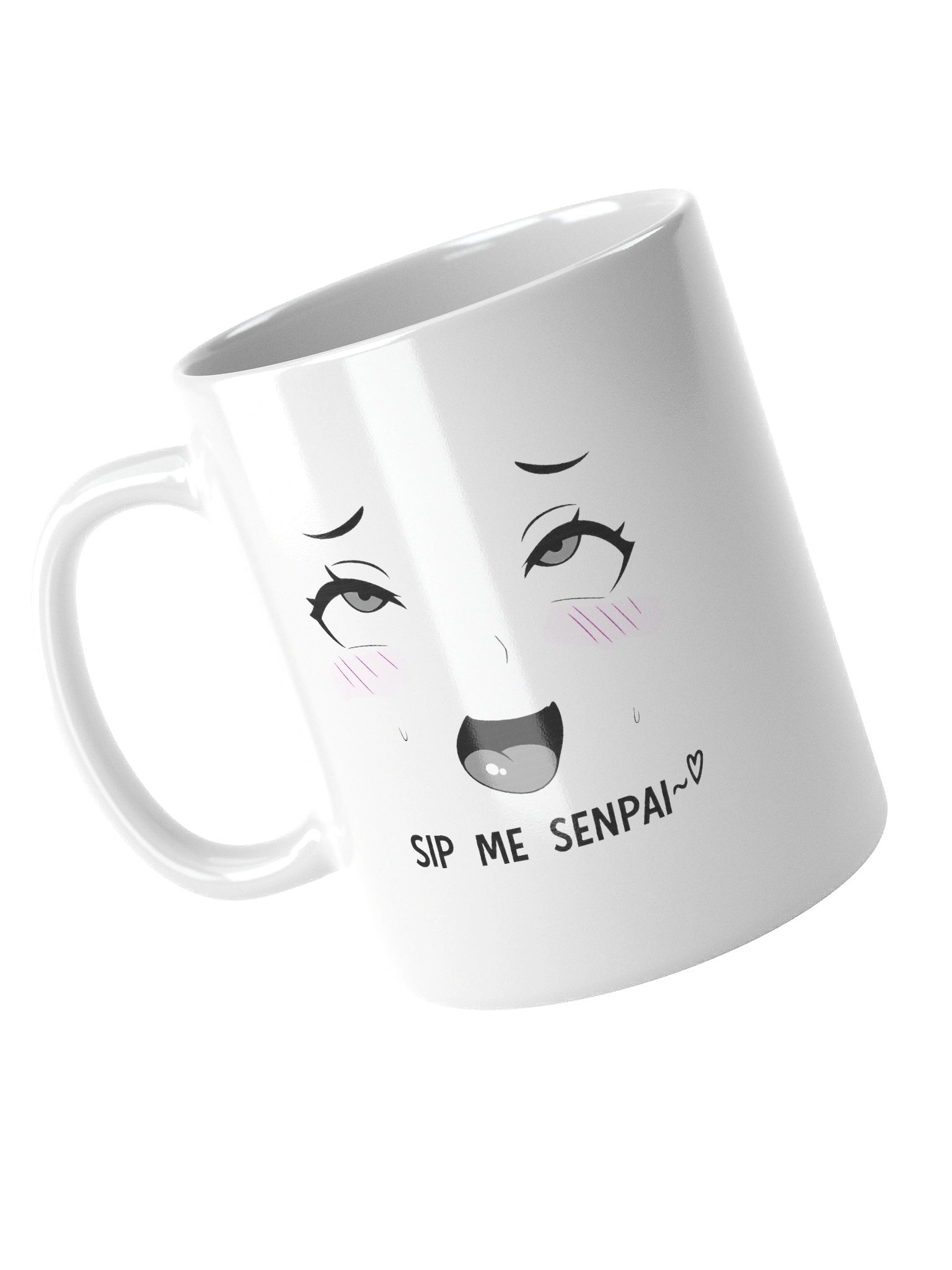 "Kawaii Senpai Gaze" Anime Eyes Mug - "Sip Me Senpai" Collection product image (4)