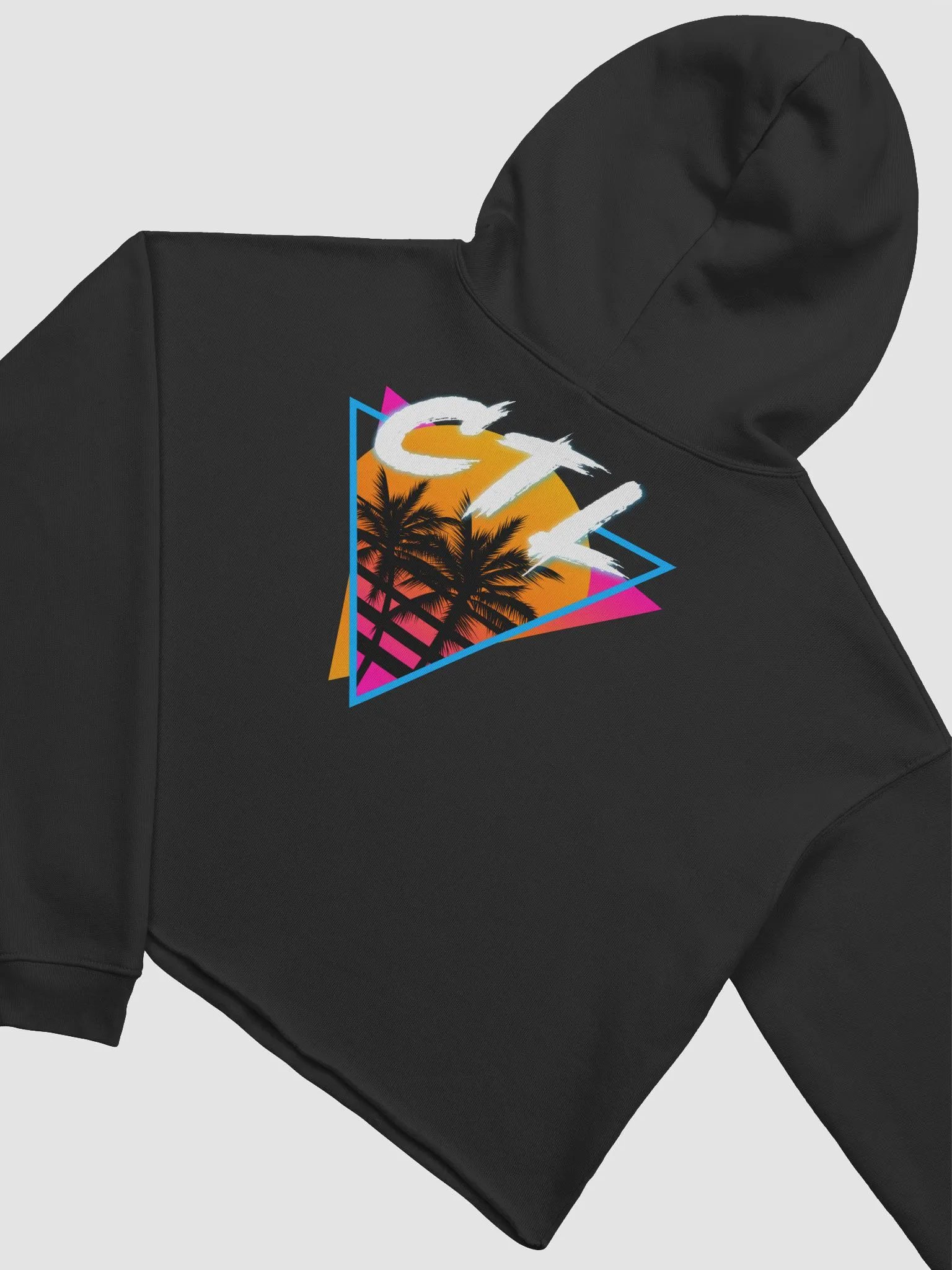 CTL LA Logo Fleece Crop Hoodie product image (1)