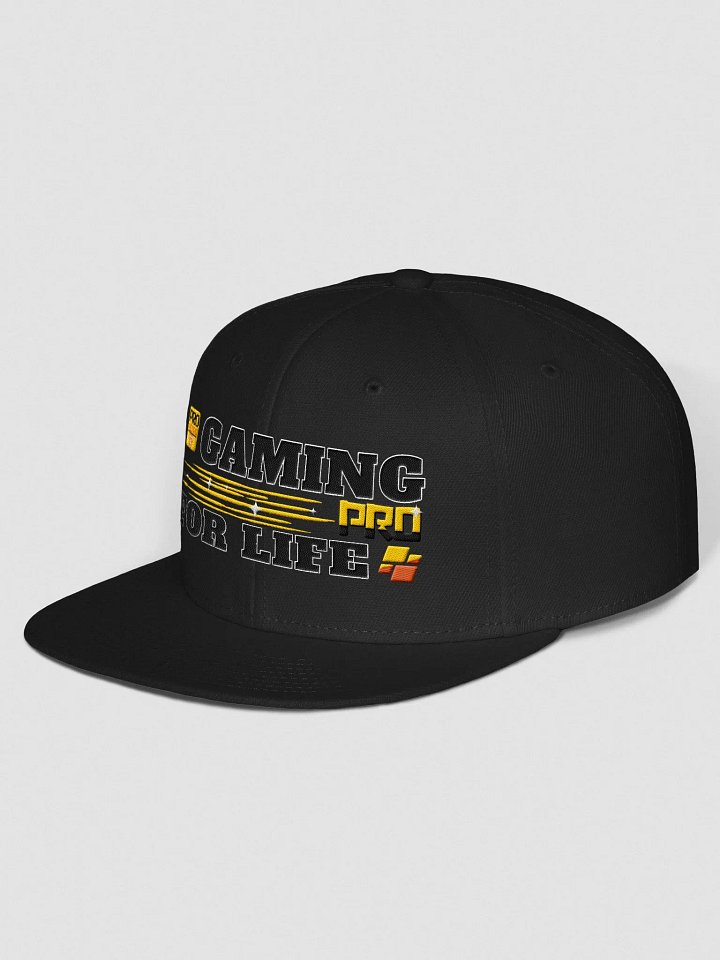 Retro Gaming Pro For Life - Embroided Snapback Cap product image (2)