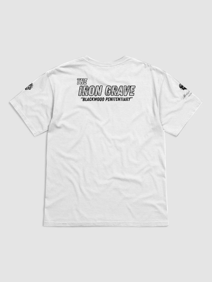 The Iron Grave - Blackwood Penitentiary - The Parasite v2 - White Logo T-Shirt product image (23)