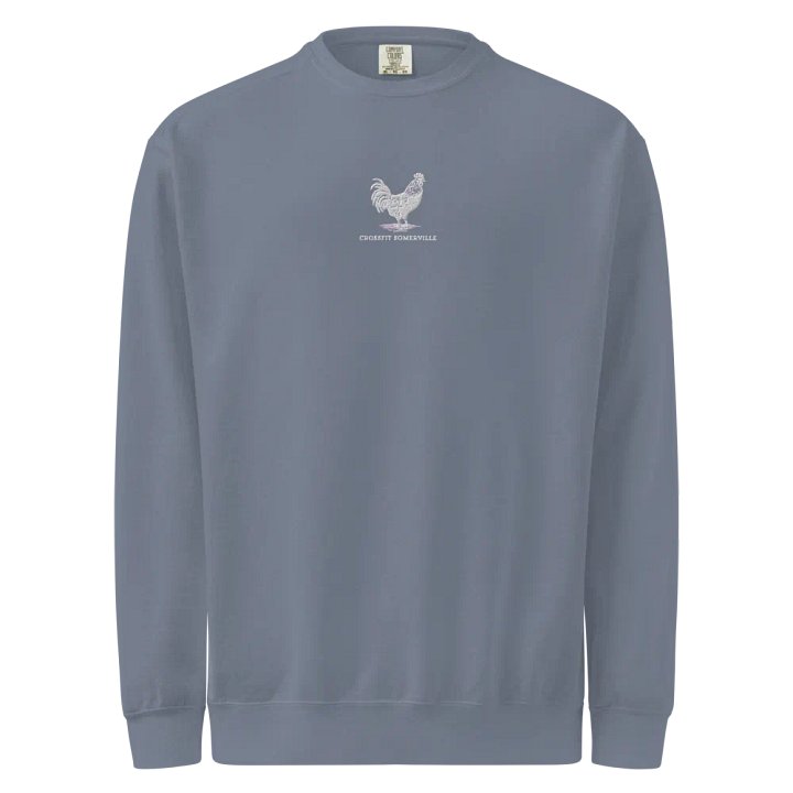 CFSV OG Chicken Sweatshirt - Embroidered White (Comfort Colors) product image (5)